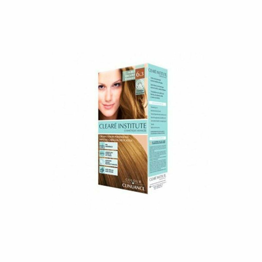 CLEARÉ INSTITUTE Mascara Cleare Institut Coloracion 6 3 Rubio Oscuro Dorado Cabellos Delicados