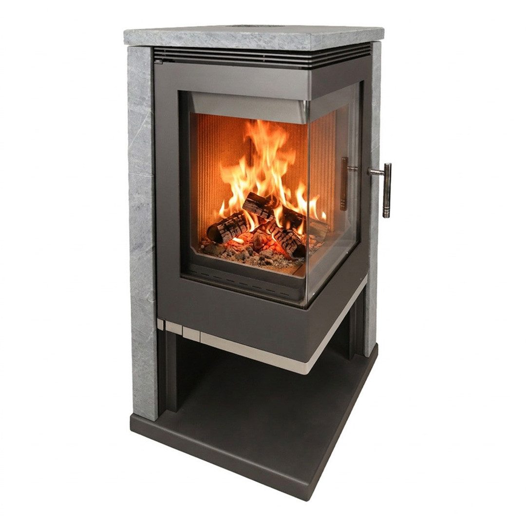 365 Kaminofen 365® Eck Admiral II Speckstein 7 kW A, 7 kW