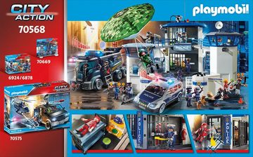Playmobil® Konstruktions-Spielset »Polizei: Flucht aus dem Gefängnis (70568), City Action«, (161 St), Made in Germany