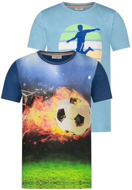 SALT AND PEPPER T-Shirt Torjäger (2-tlg) mit tollem Fußballmotiv