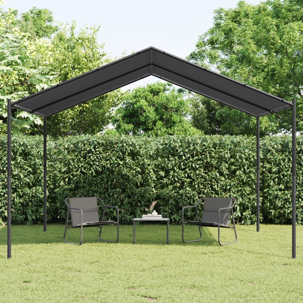 Thumbnail - vidaXL Pavillon Gartenpavillon Anthrazit 4x3 m Stahl und Stoff