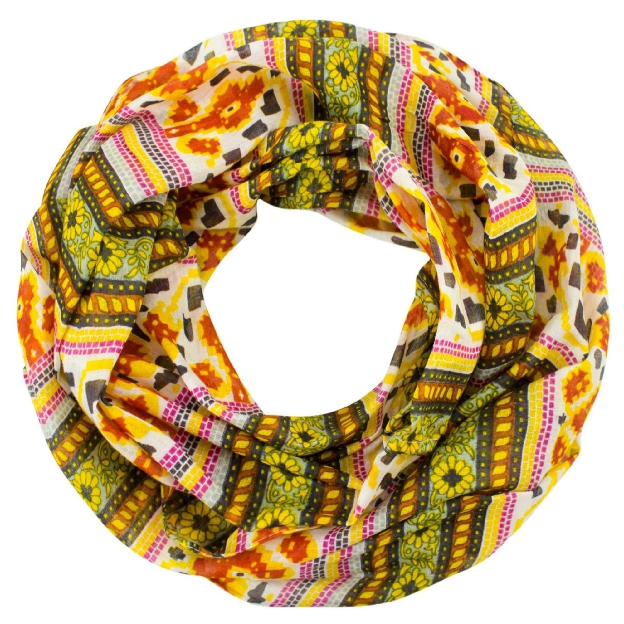 Sunsa Loop Damen Loop Schal Baumwolle günstig online kaufen