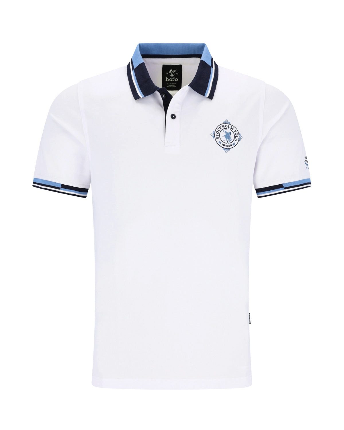Poloshirt Pikee-Poloshirt mit exklusiver Bruststickerei in stay fresh-Qualität