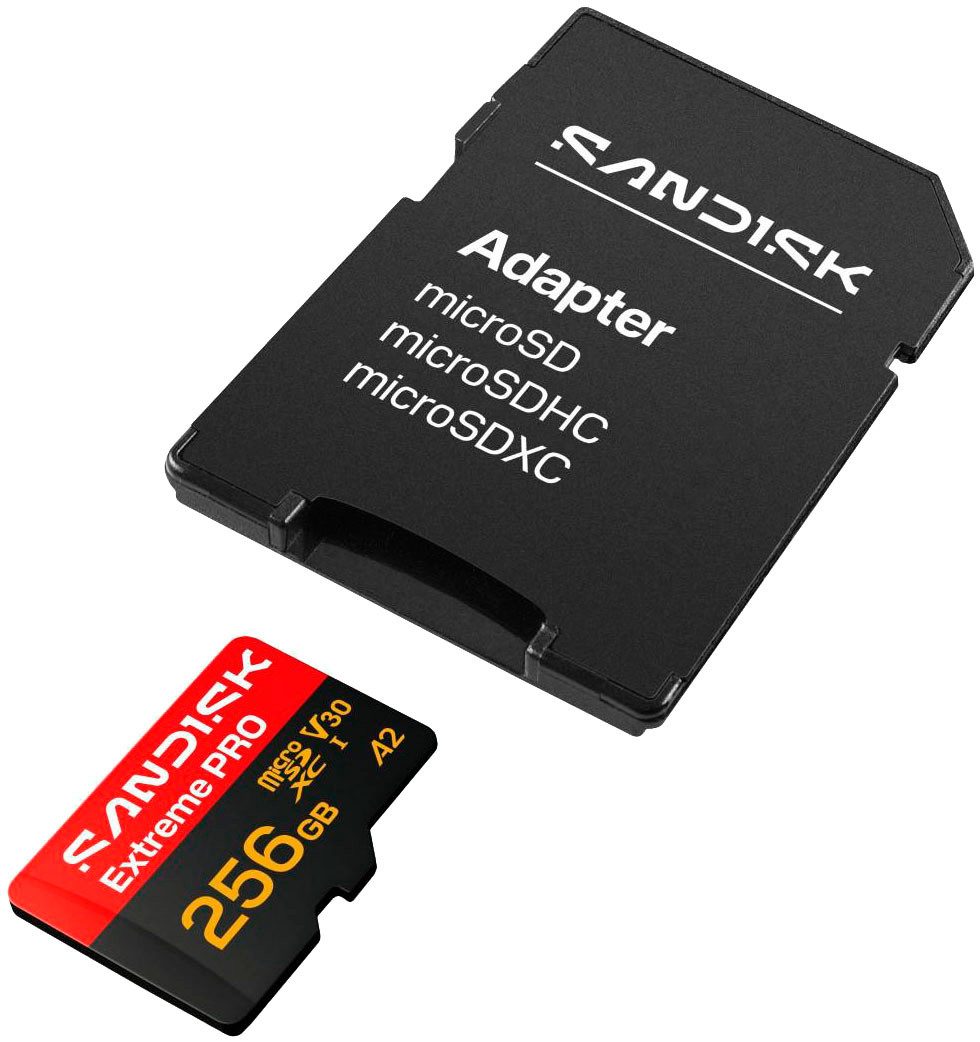 Sandisk microSDHC Extreme PRO Speicherkarte (256 GB)