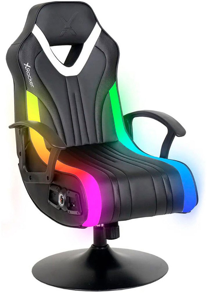 X Rocker Gaming-Stuhl Fury RGB 2.1 Gaming Sessel mit RGB Beleuchtung & 2.1 günstig online kaufen