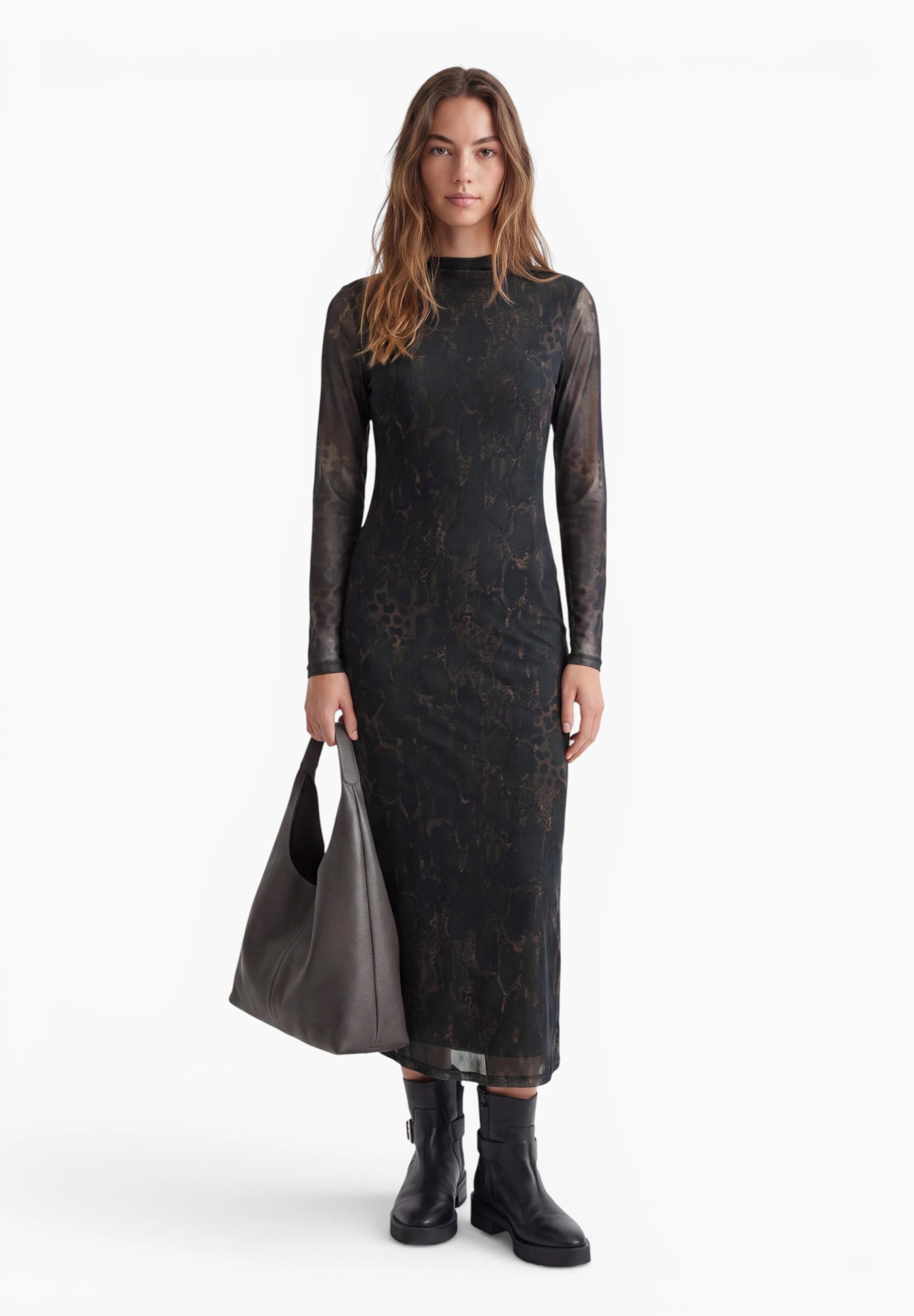 STREET ONE STUDIO Midikleid mit allover Print