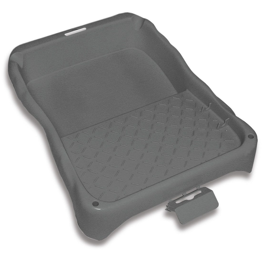 Nölle Farbwanne Farbwanne 4 Ergoline 27 x 36 cm Recycling, (Reinigungsset, Abstreifgitter, Farbwanne), Farbbehälter Farbschale Malerwanne Farbwännchen Malerpalette