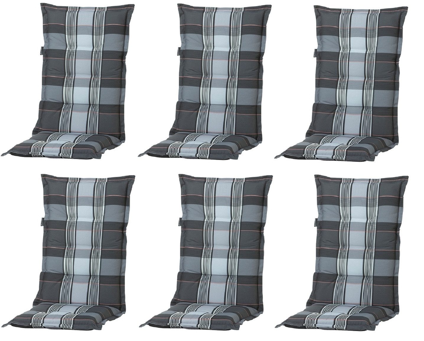 Amazinggirl Gartenstuhl Auflage 50x120cm - Hochlehnergarnitur Polster Outdoor Grün