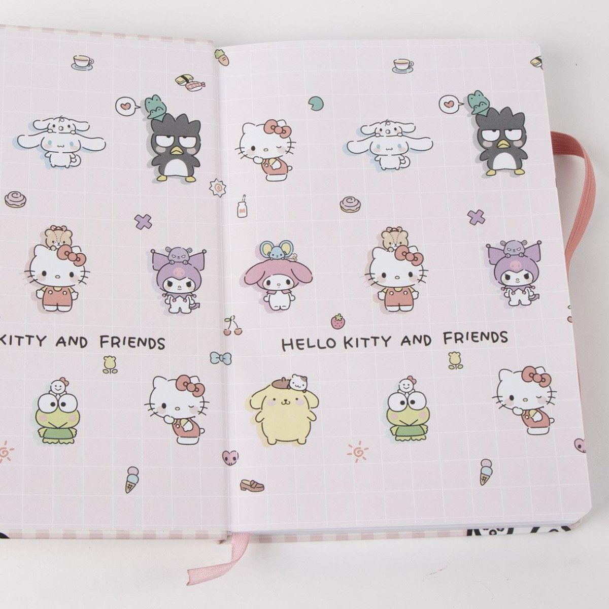Cerda Notizbuch Hello Kitty Schreibset Bürobedarf Set für Arbeit, Studium & Freizeit