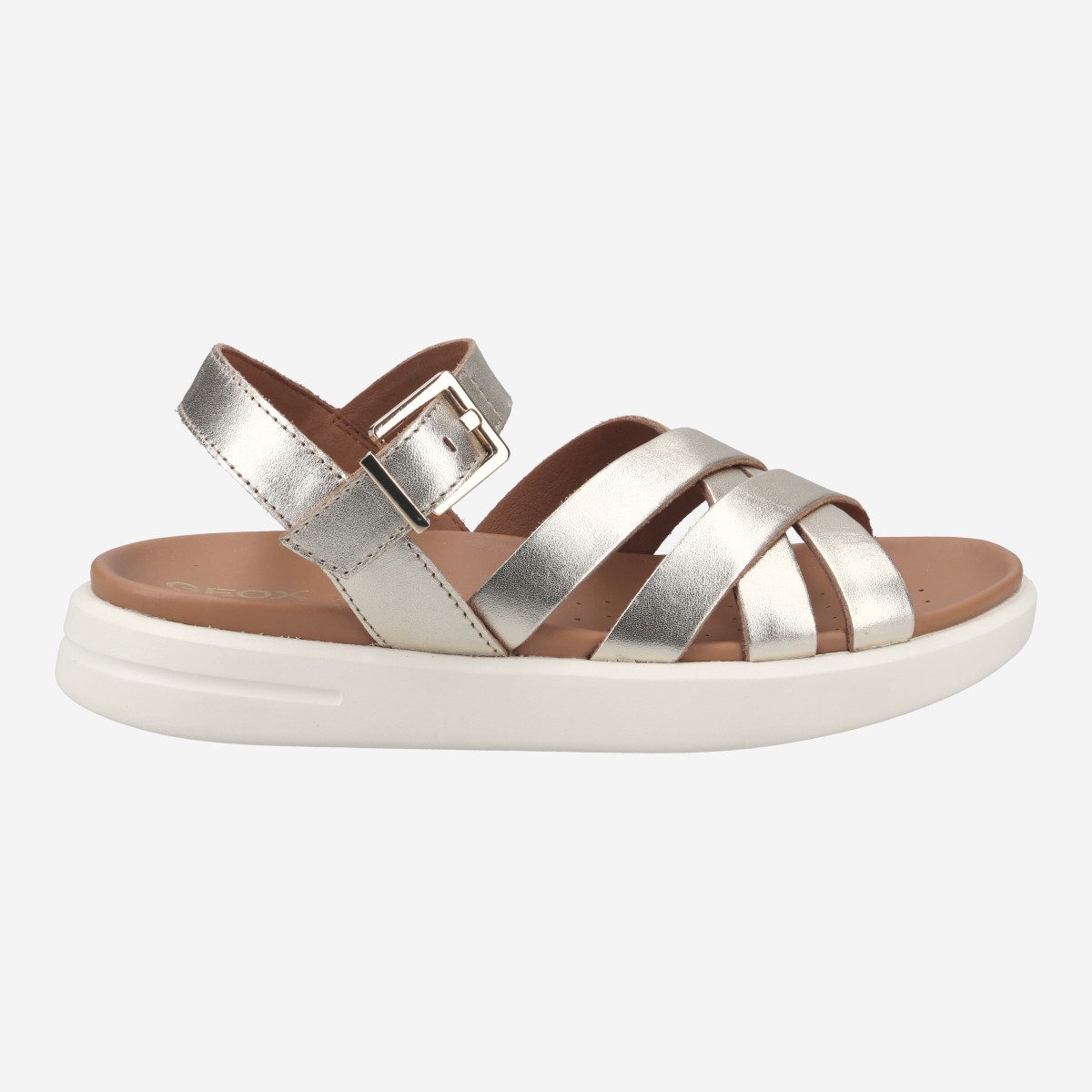 Geox GEOX XAND, Sandaletten in Gold günstig online kaufen