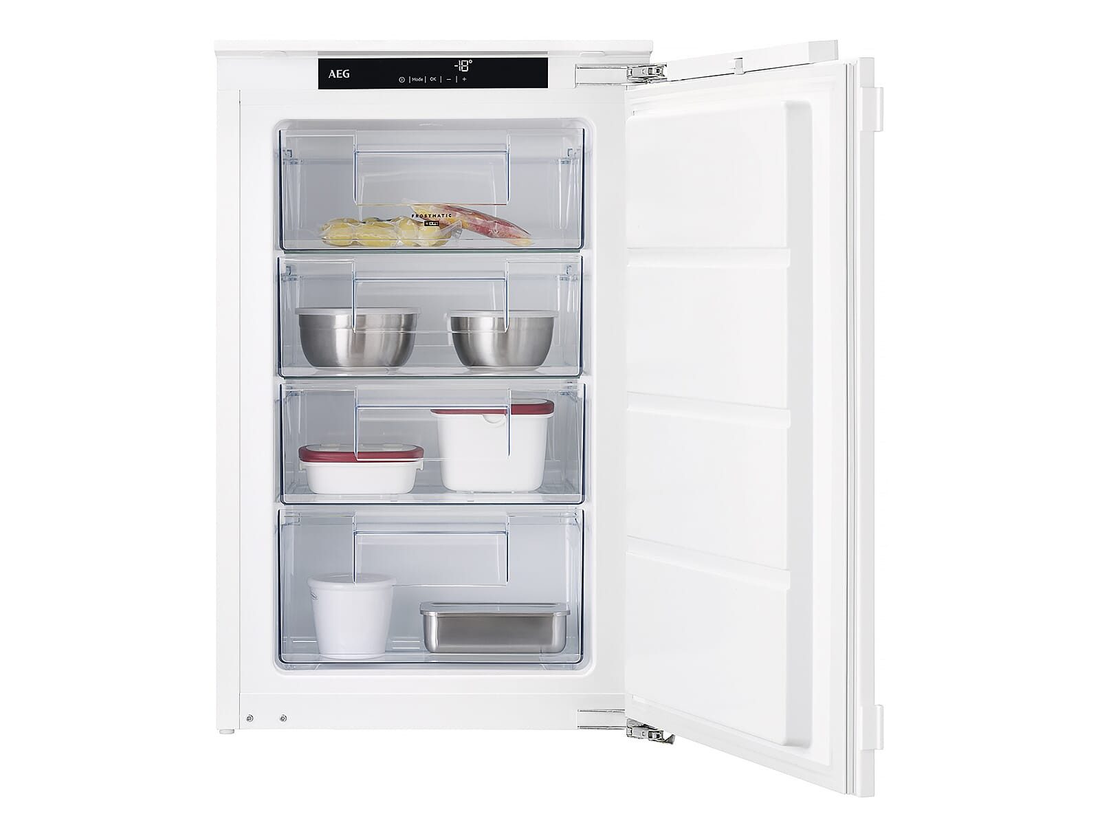 AEG Einbaugefrierschrank 933033620, Türalarm