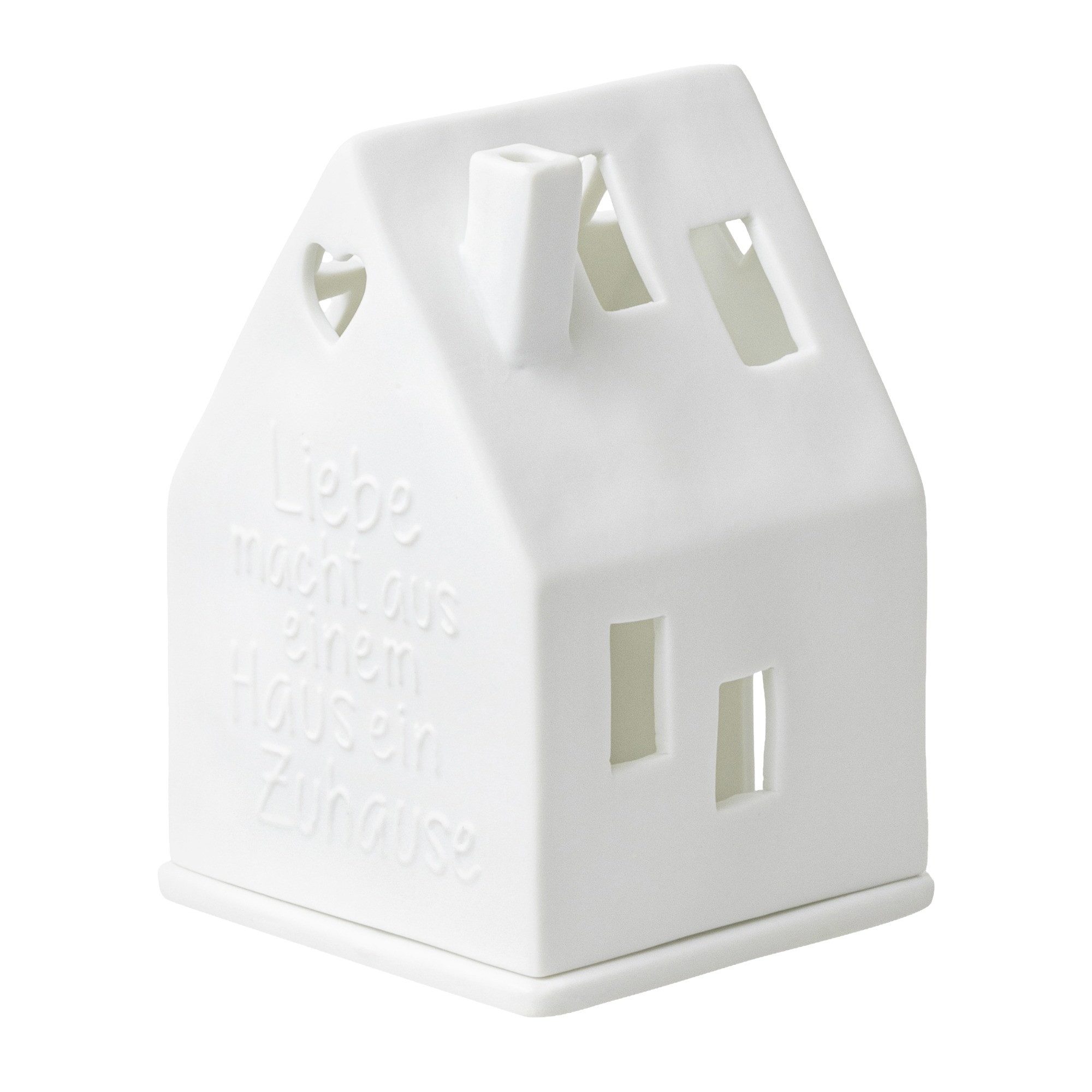 Räder Настольные лампы räder Lichthaus Liebe macht aus einem Haus Porzellan Weiß