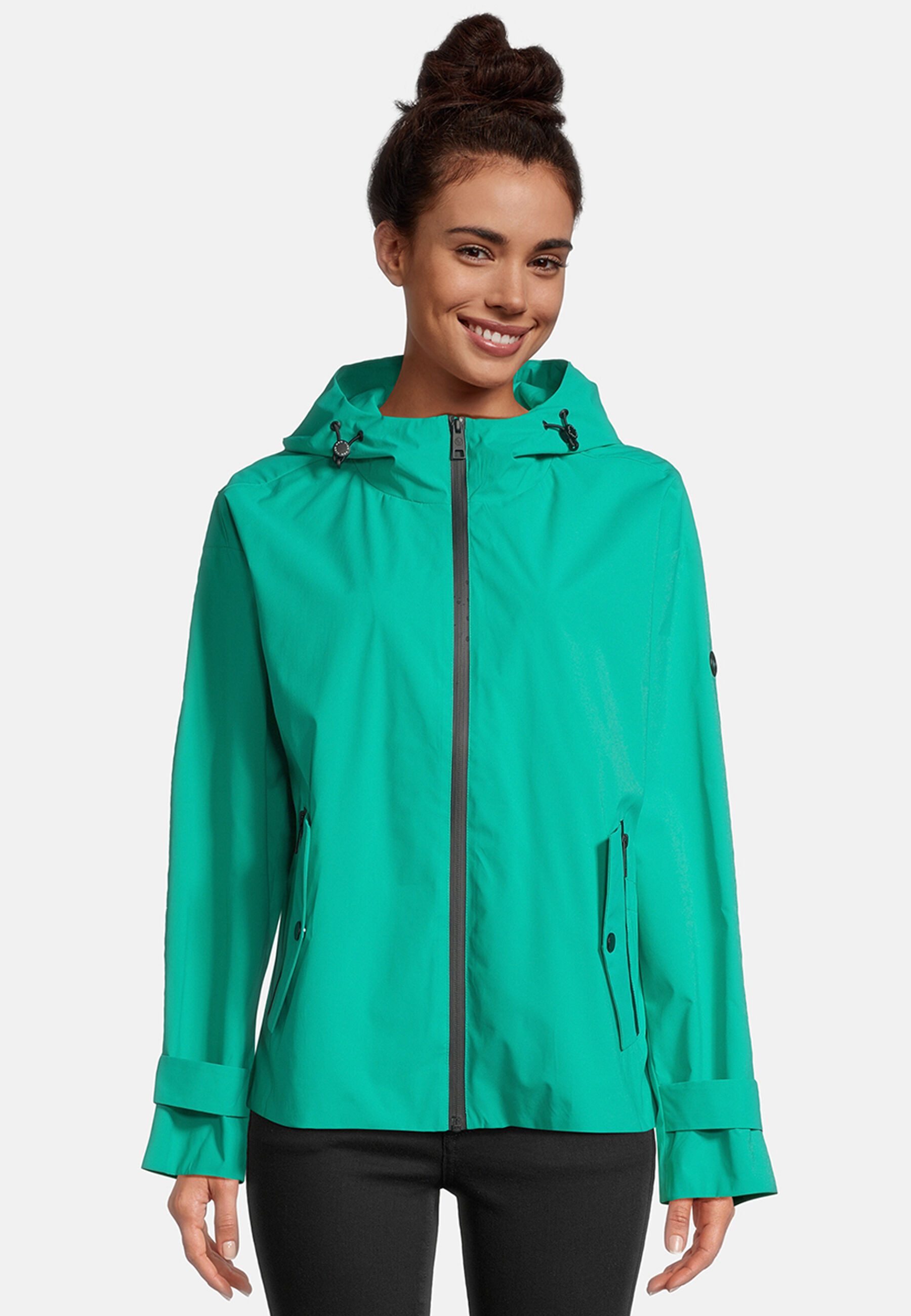 New View Funktionsjacke Fae (1-St) verstellbare Kapuze