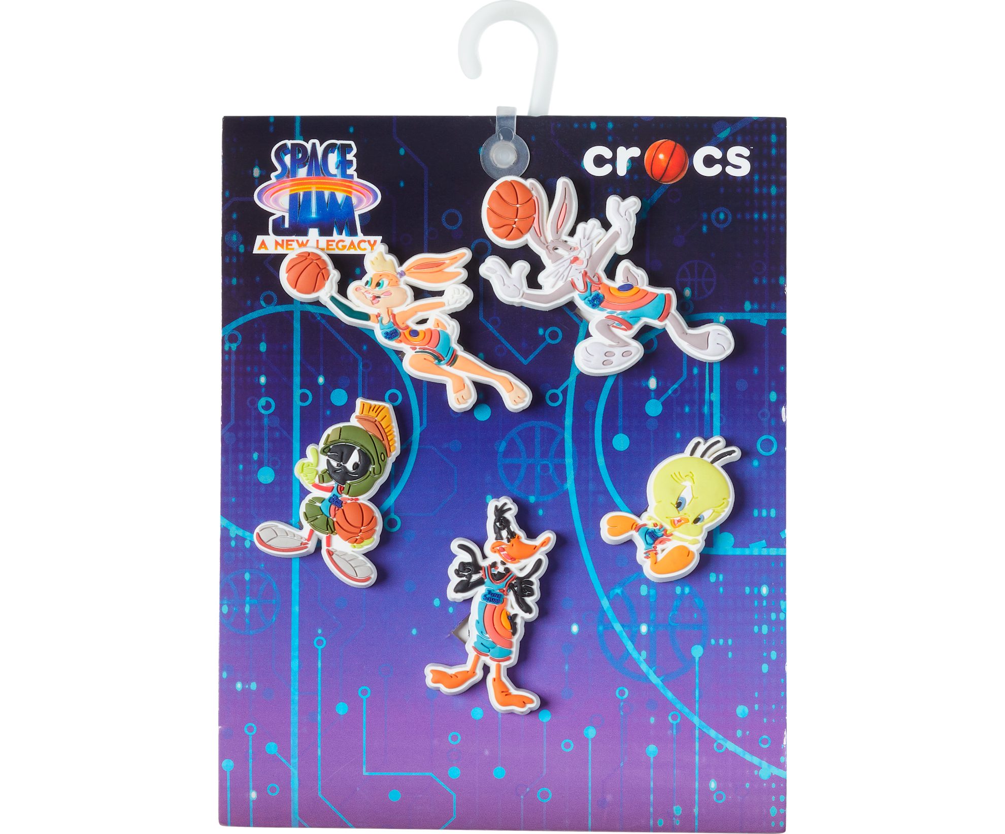 Schuhanstecker Jibbitz Charm - Space Jam 2 - 5er Set