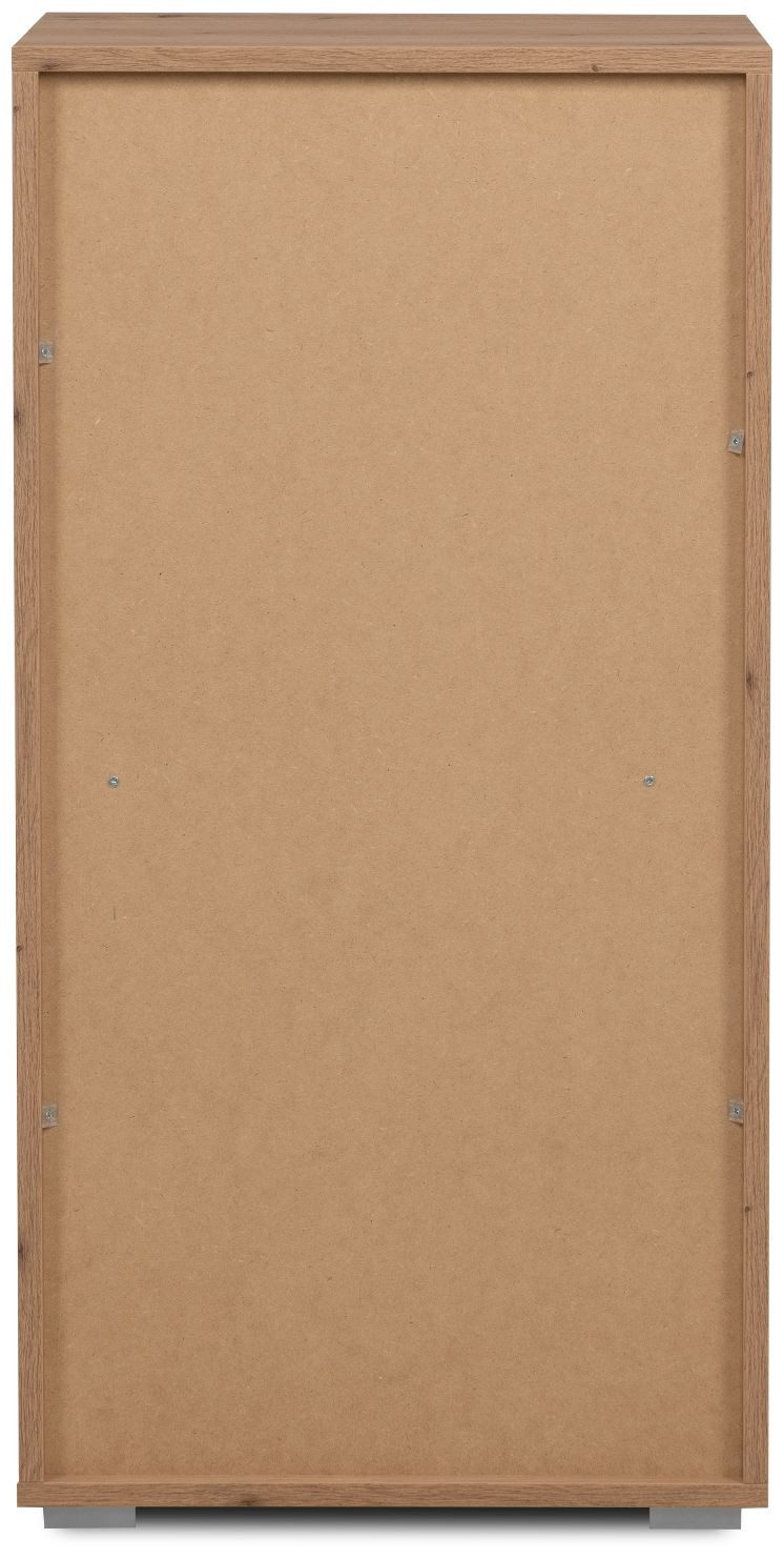 Finori Regal Fyn 20B, Artisan Oak, Modern, inkl. Wandbefestigung, 46 x 96,5 x 33,5 cm – Bild 5 von 5