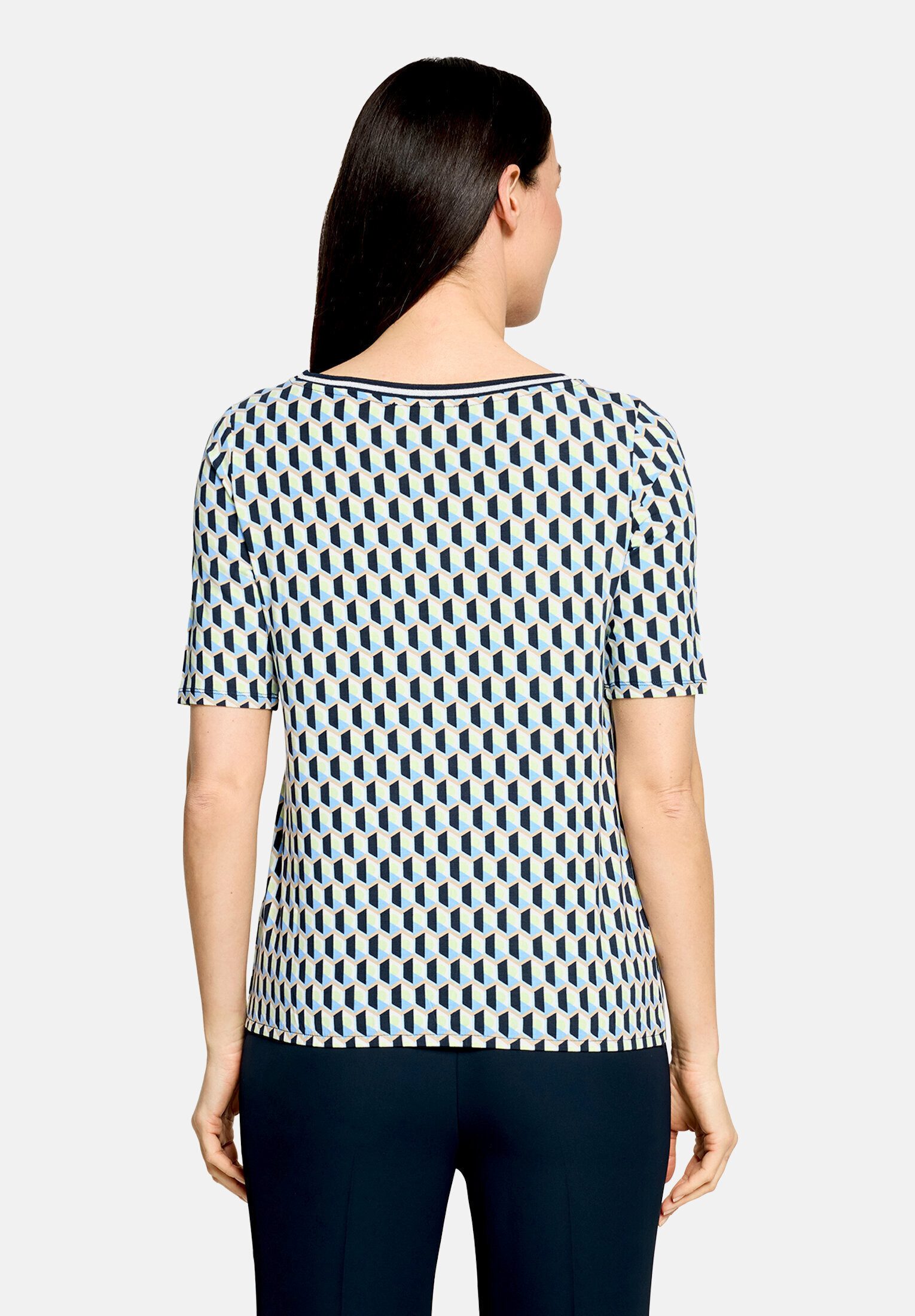 Betty Barclay Kurzarmshirt Damen mit Gummizug (1-tlg)
