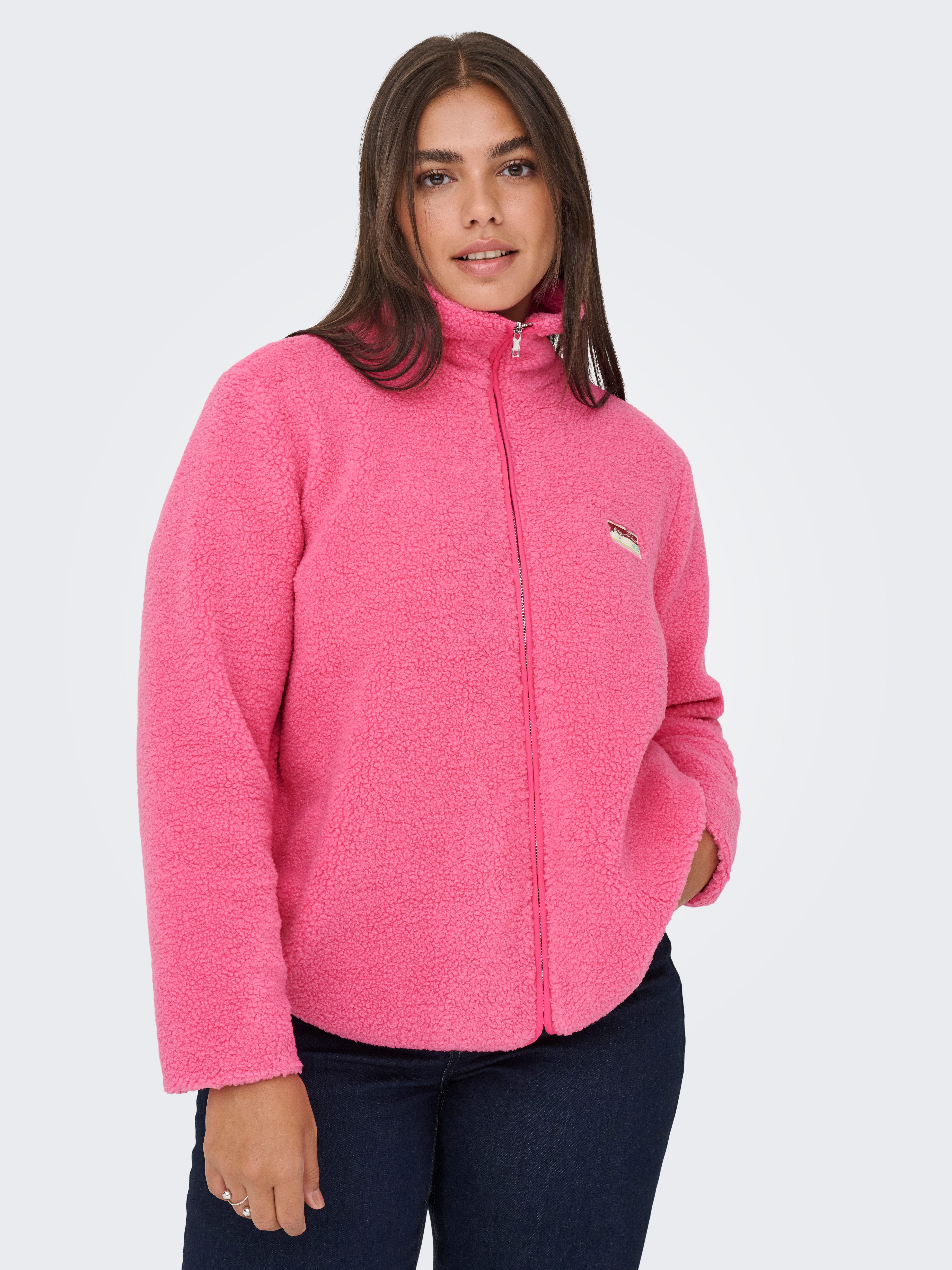 ONLY CARMAKOMA Plüschjacke CARHOLLY TEDDY L/S günstig online kaufen
