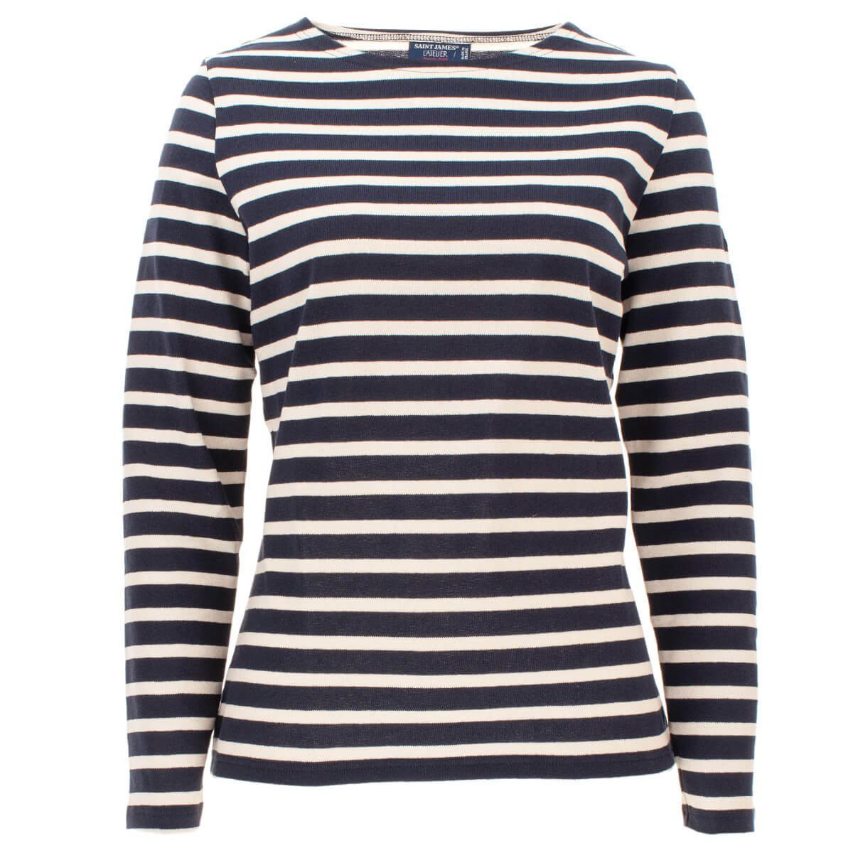 Saint James Langarmshirt 4135 Shirt Meridame II mit Streifen aus Baumwolle günstig online kaufen