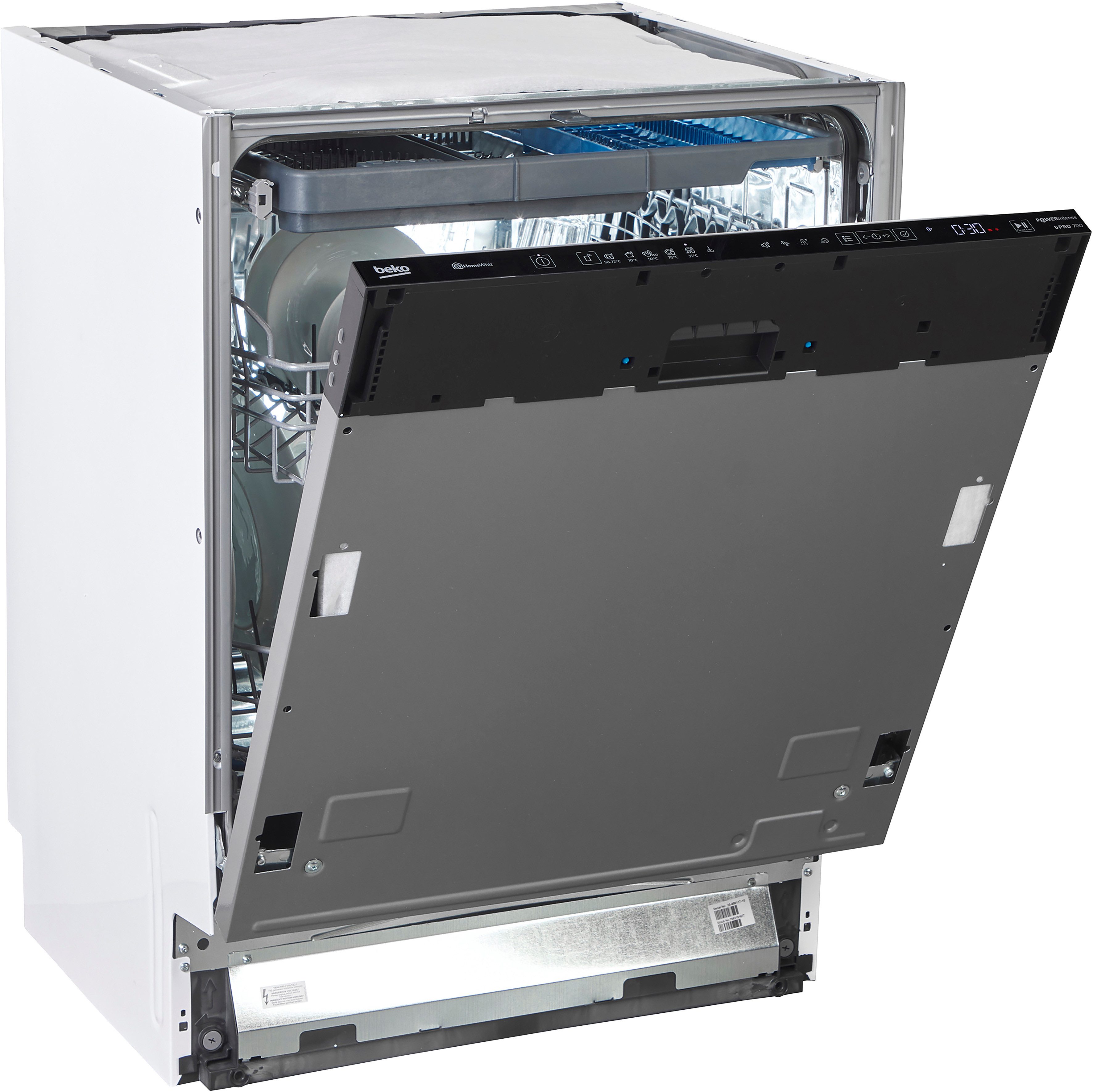 BEKO vollintegrierbarer Geschirrspüler BDIN36462P, 8,5 l, 14 Maßgedecke, Die PowerIntense-Technologie sorgt für herausragende Spülergebnisse