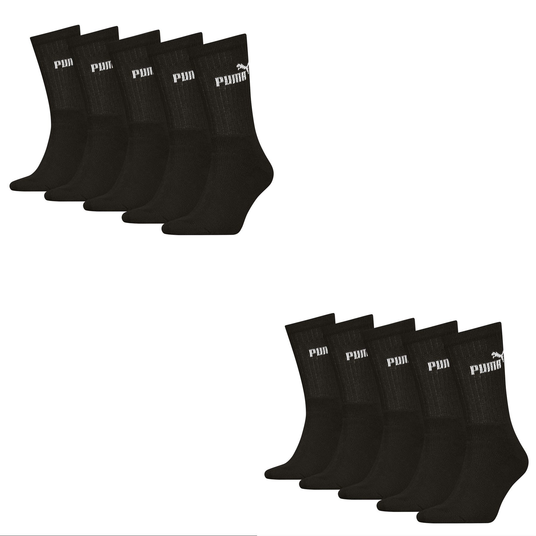PUMA Sportsocken Herren Elements Crew Sock (10-Paar) günstig online kaufen