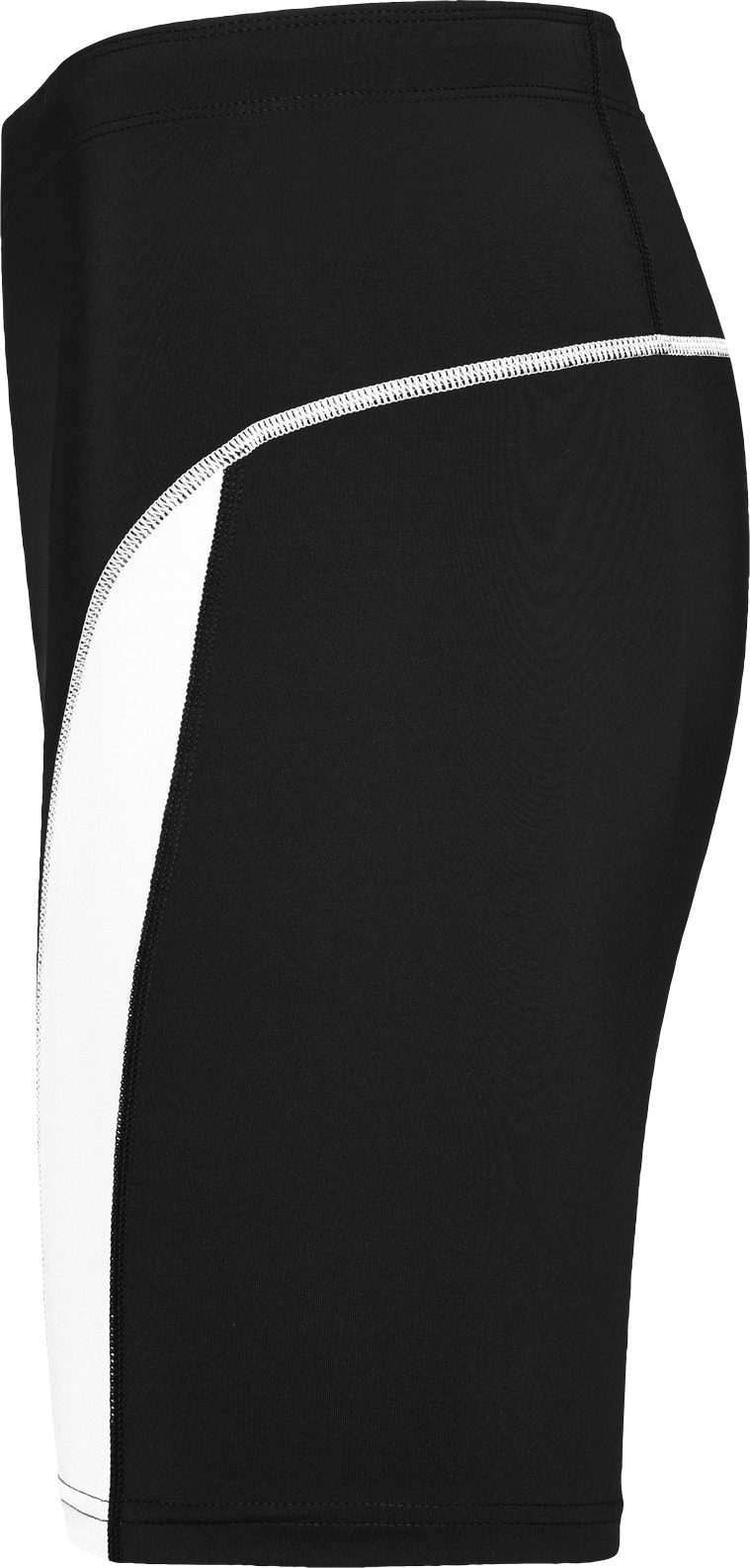 James & Nicholson Laufhose Doppelpack Kurze Lauftights Herren Laufhose Running Shorts JN478 (Doppelpack, 2er-Pack) Weiche, elastische Qualität mit Elasthan