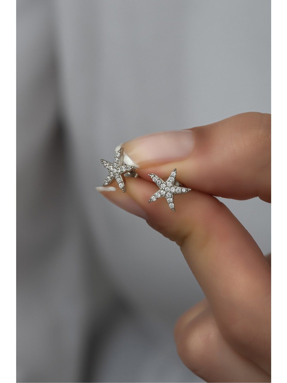 Nisan Ohrring-Set, 925 Sterling Silber Ohrringe – Sternförmige Ohrstecker m günstig online kaufen