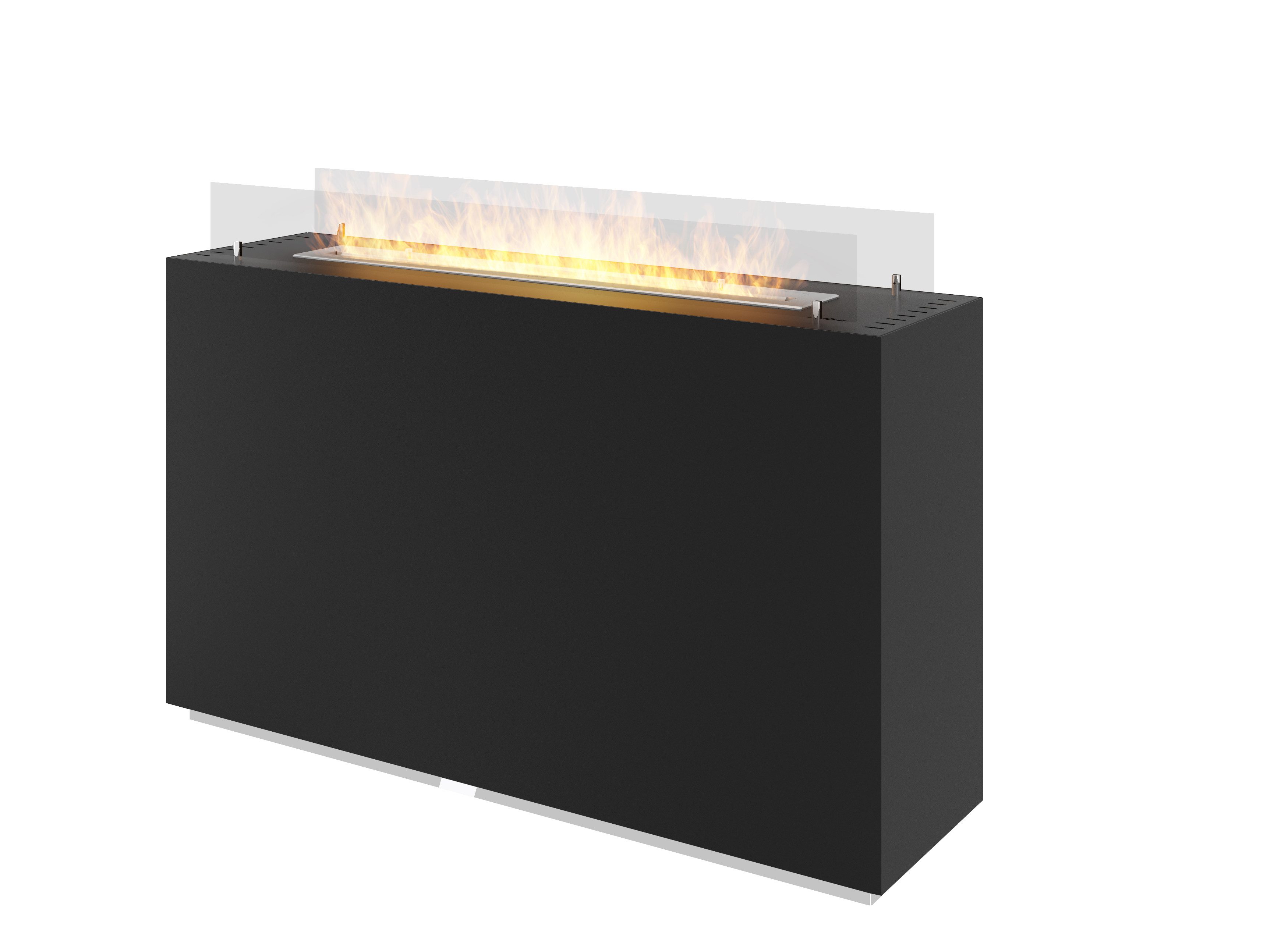 Infire Echtfeuer-Dekokamin Incube Ethanolkamin, Heizfunktion