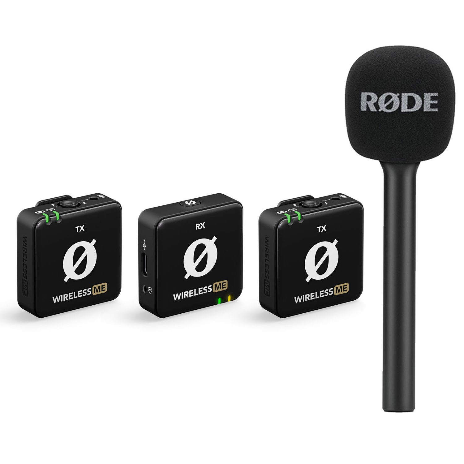 Rode Wireless ME Dual Für kurze Zeit mit Interview GO Promo-Aktion Digitales Aufnahmegerät