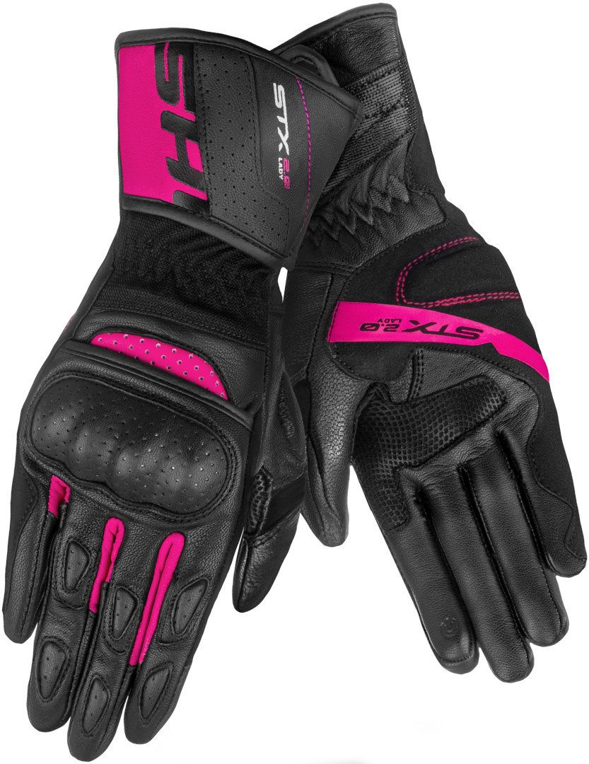 SHIMA Motorradhandschuhe STX 2.0 perforierte Damen Motorrad Handschuhe Belüftet Atmungsaktiv Visier – Bild 3 von 3