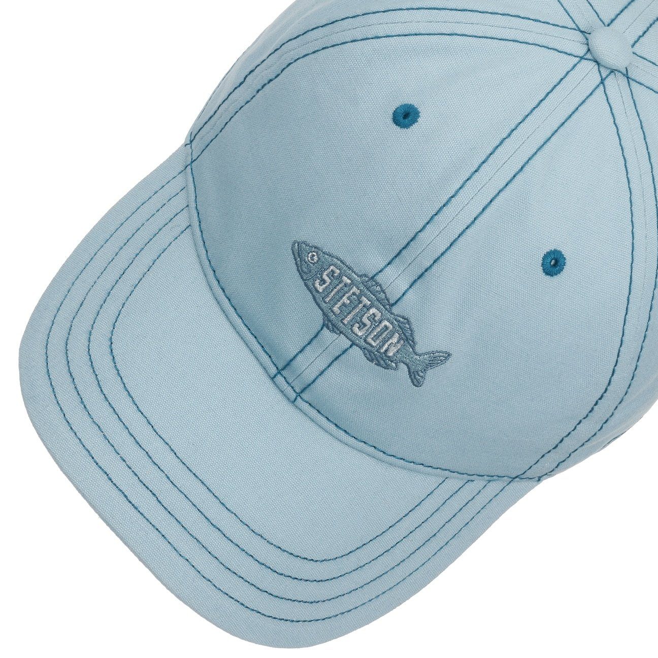 Stetson Baseball Cap (1-St) Basecap Metallschnalle