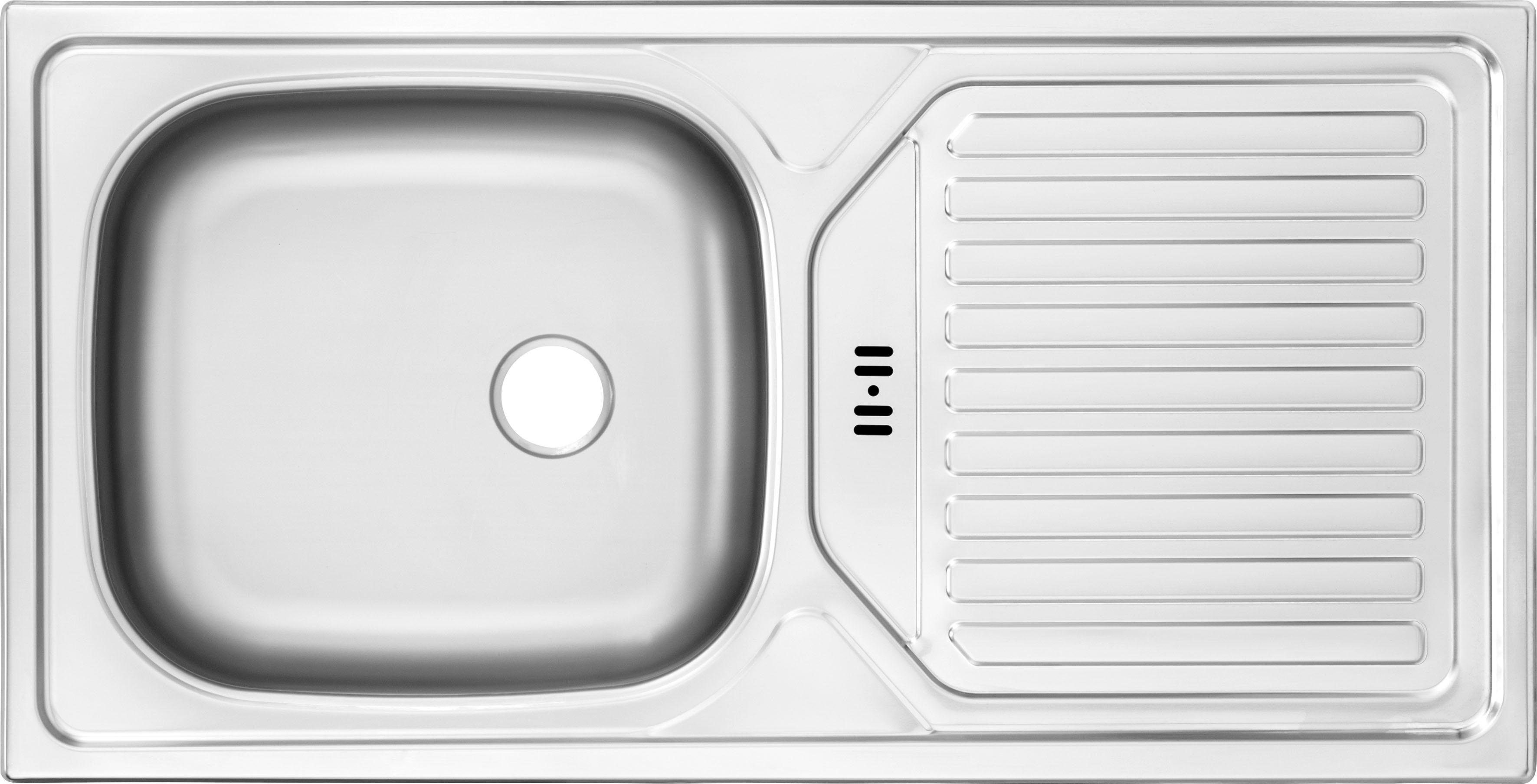 E-Geräten, weiß/weiß-basaltgrau x weiß mit 175 cm Roth, 210 Stellbreite | Winkelküche OPTIFIT