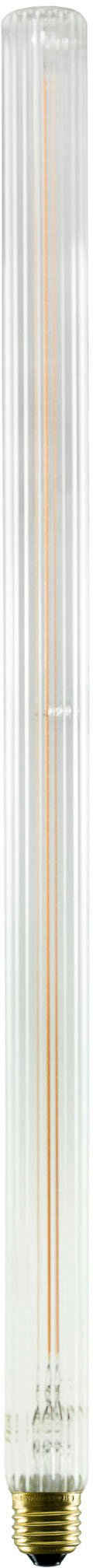 SEGULA LED-Leuchtmittel LED Long Tube 500 klar geriffelt, E27, 1 St., Extra-Warmweiß, LED Long Tube 500 klar geriffelt, E27, 5W, CRI 90, dimmbar