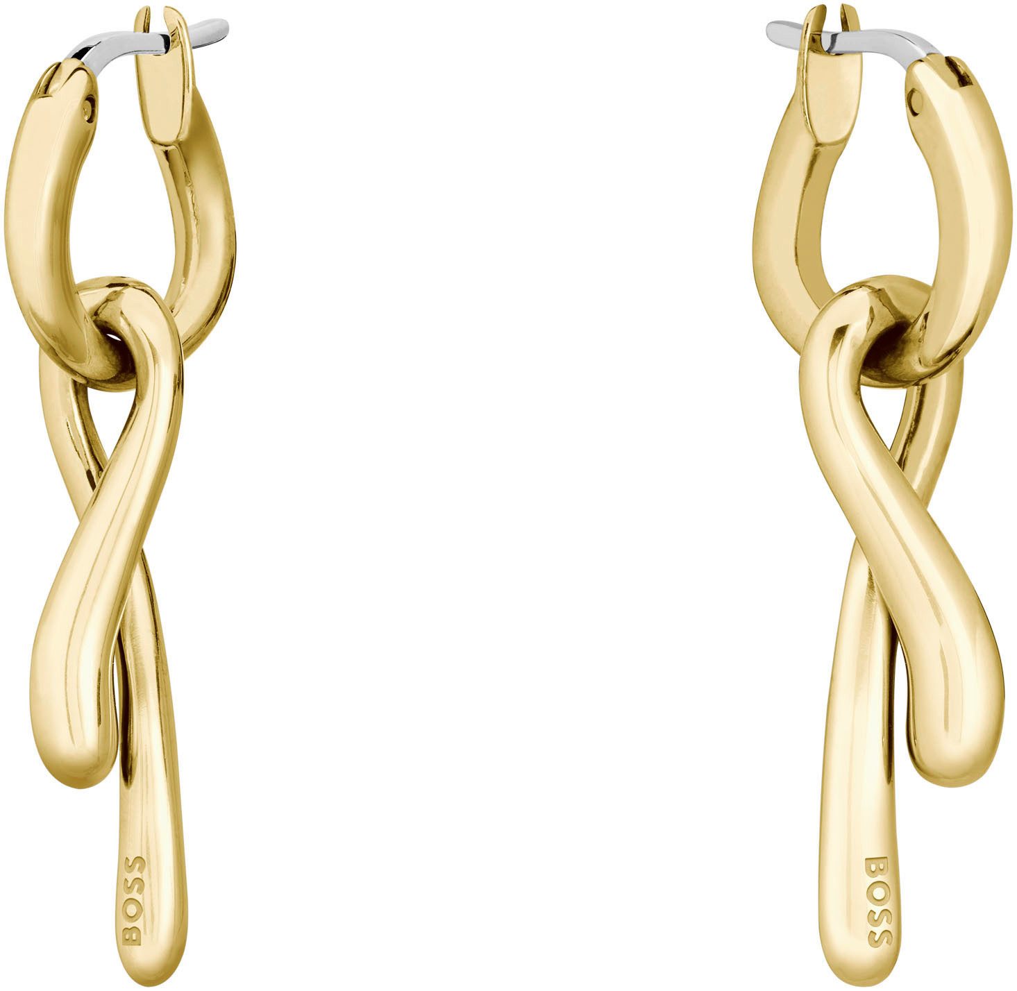 BOSS Paar Ohrhänger mit abnehmbaren Ein... BOSS Paar Ohrhänger mit abnehmbaren Ein...