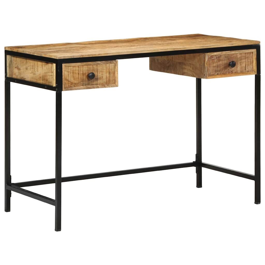 vidaXL Schreibtisch Schreibtisch mit Schubladen mit Speicher Braun 105 x 50 x 75 cm (1-St)