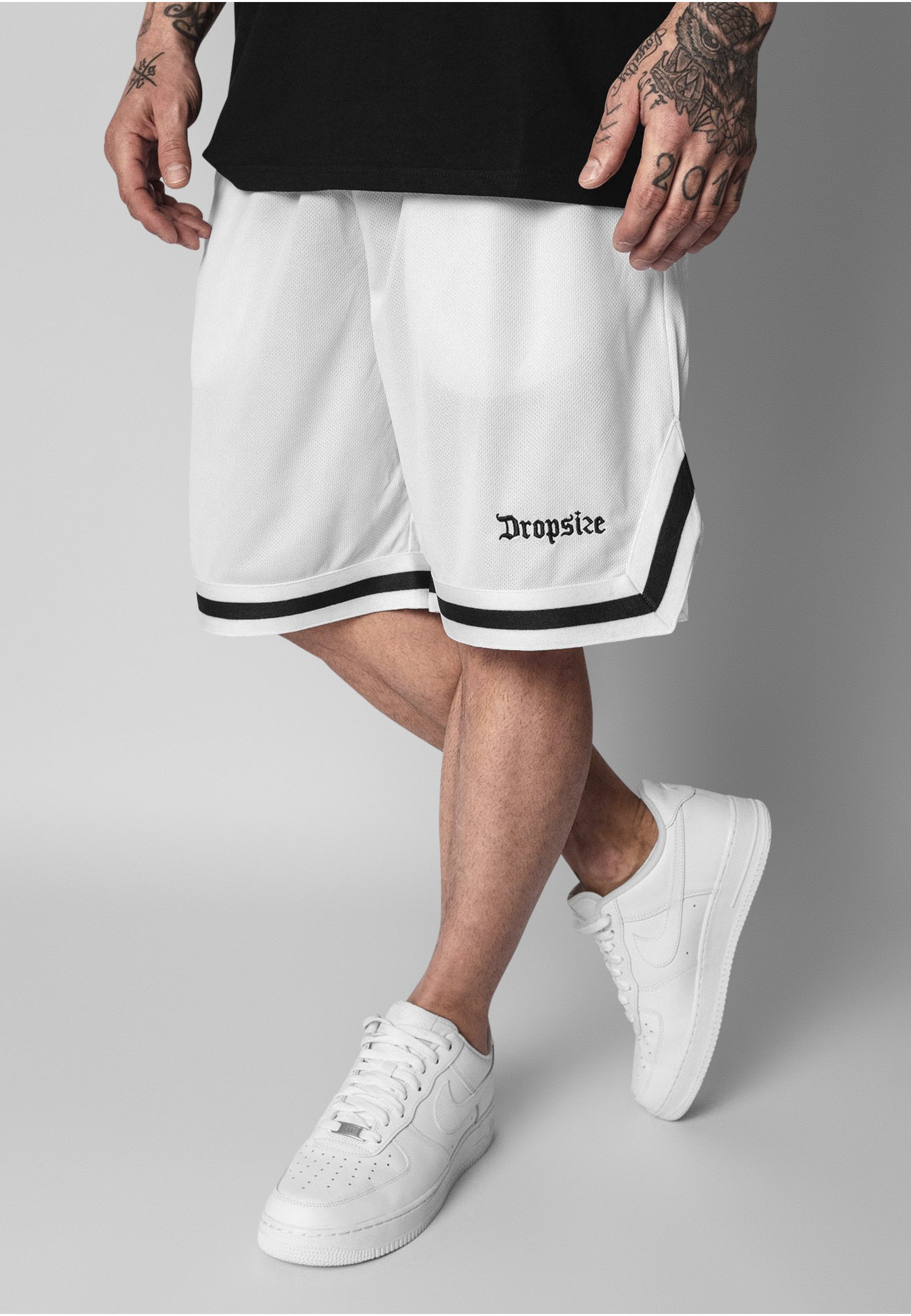 Dropsize Shorts Dropsize Herren Dropsize Logo Mesh Shorts (1-tlg) – Bild 3 von 5