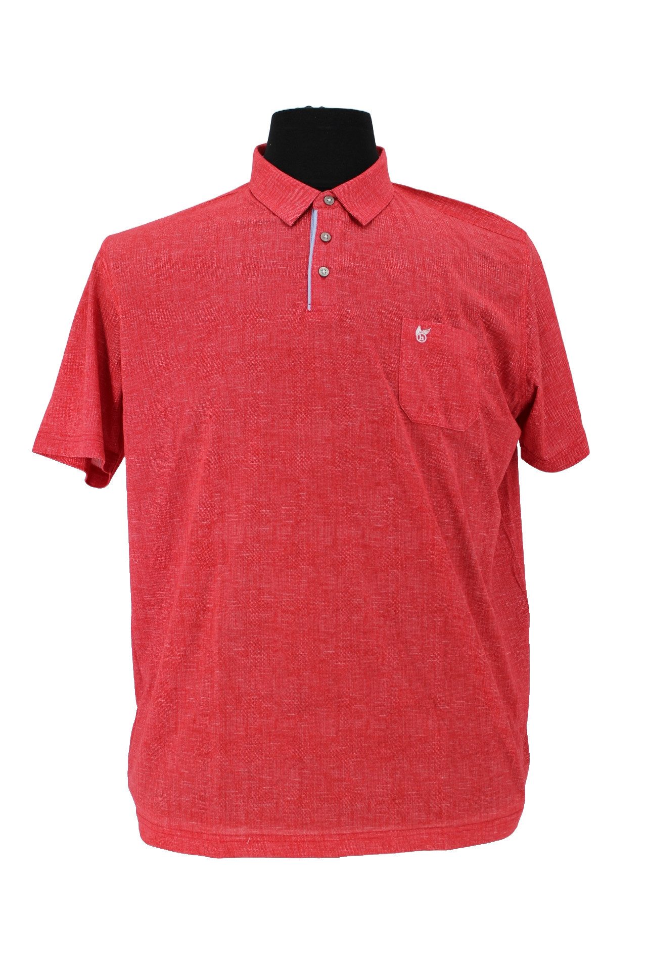 Poloshirt Poloshirt Stay Fresh von Hajo in XXL Größen, rot