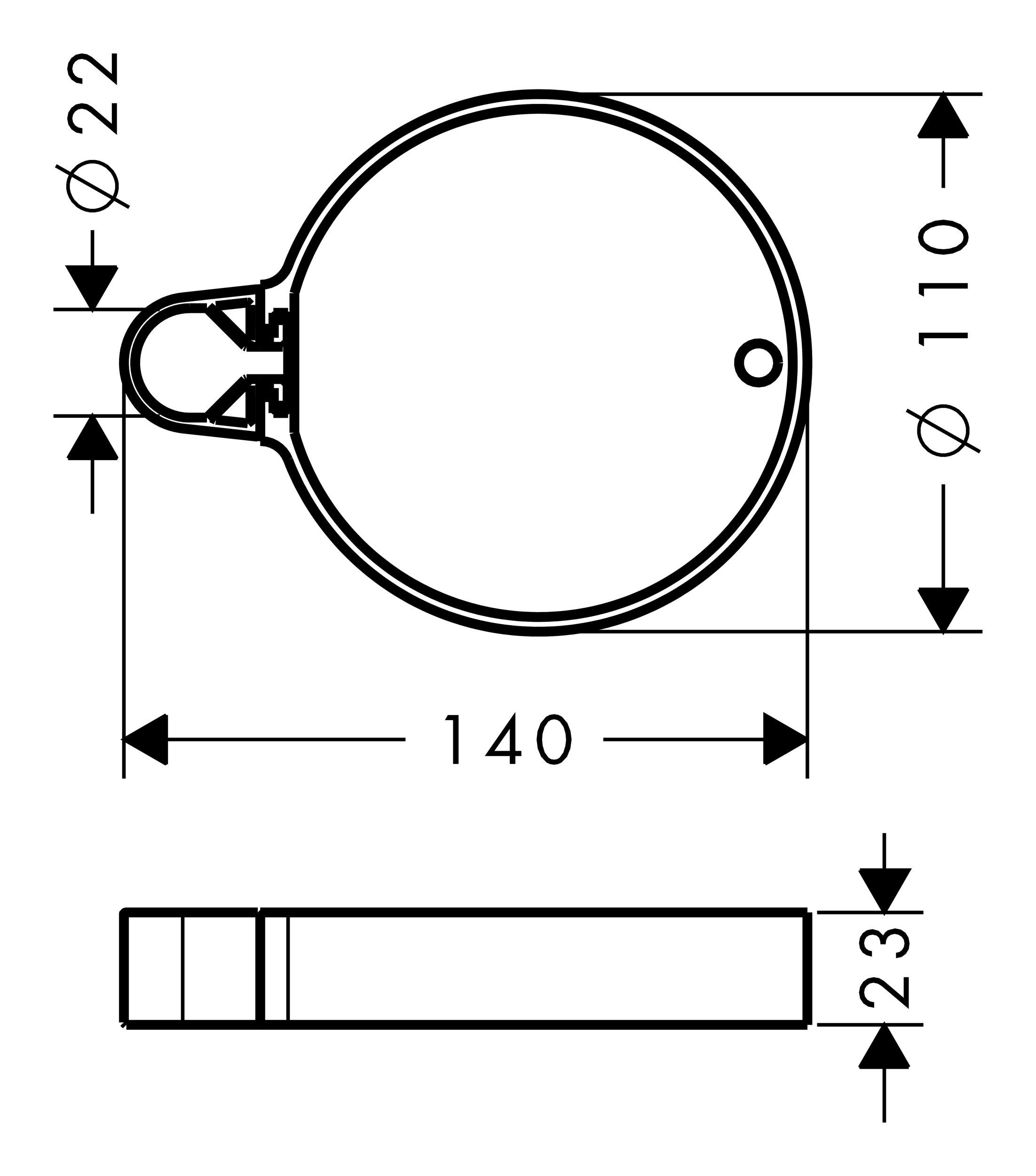 hansgrohe Seifenschale Casetta C, Ø cm, Chrom 11