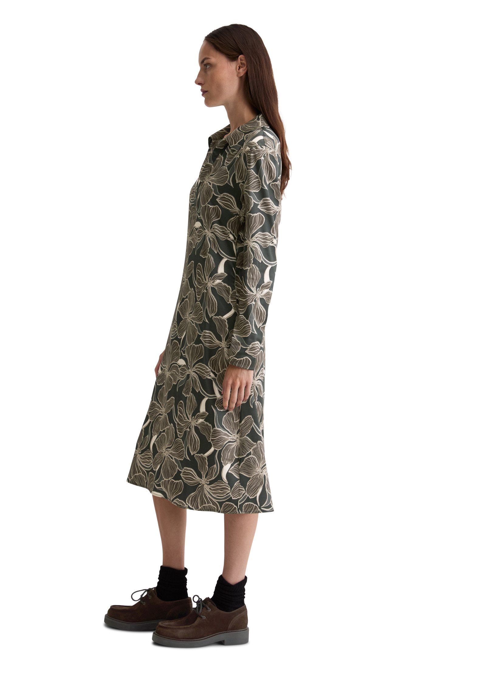 Marc O'Polo Druckkleid aus Premium Viskose-Stretch günstig online kaufen