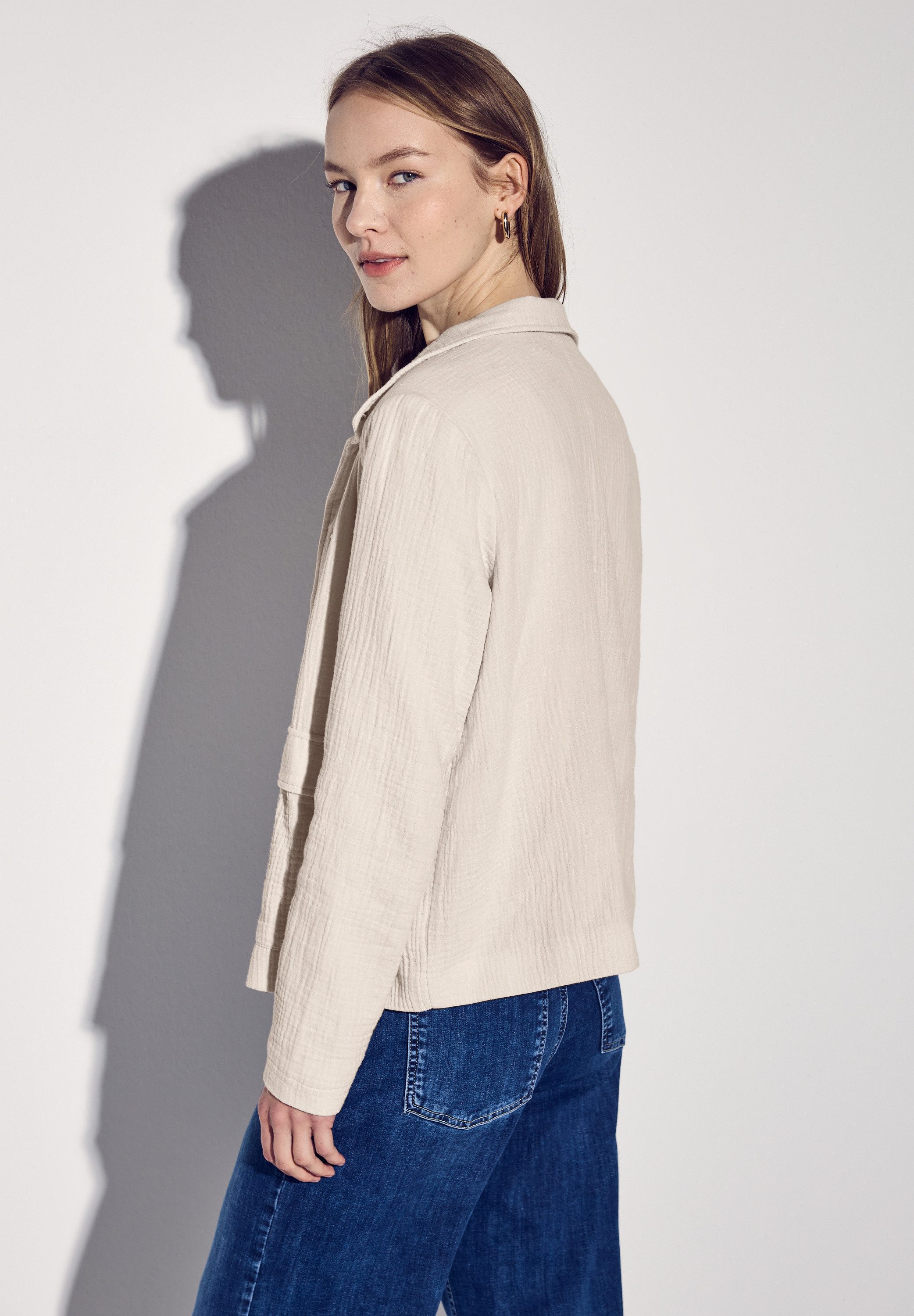 STREET ONE Kurzjacke mit Knopfleiste günstig online kaufen