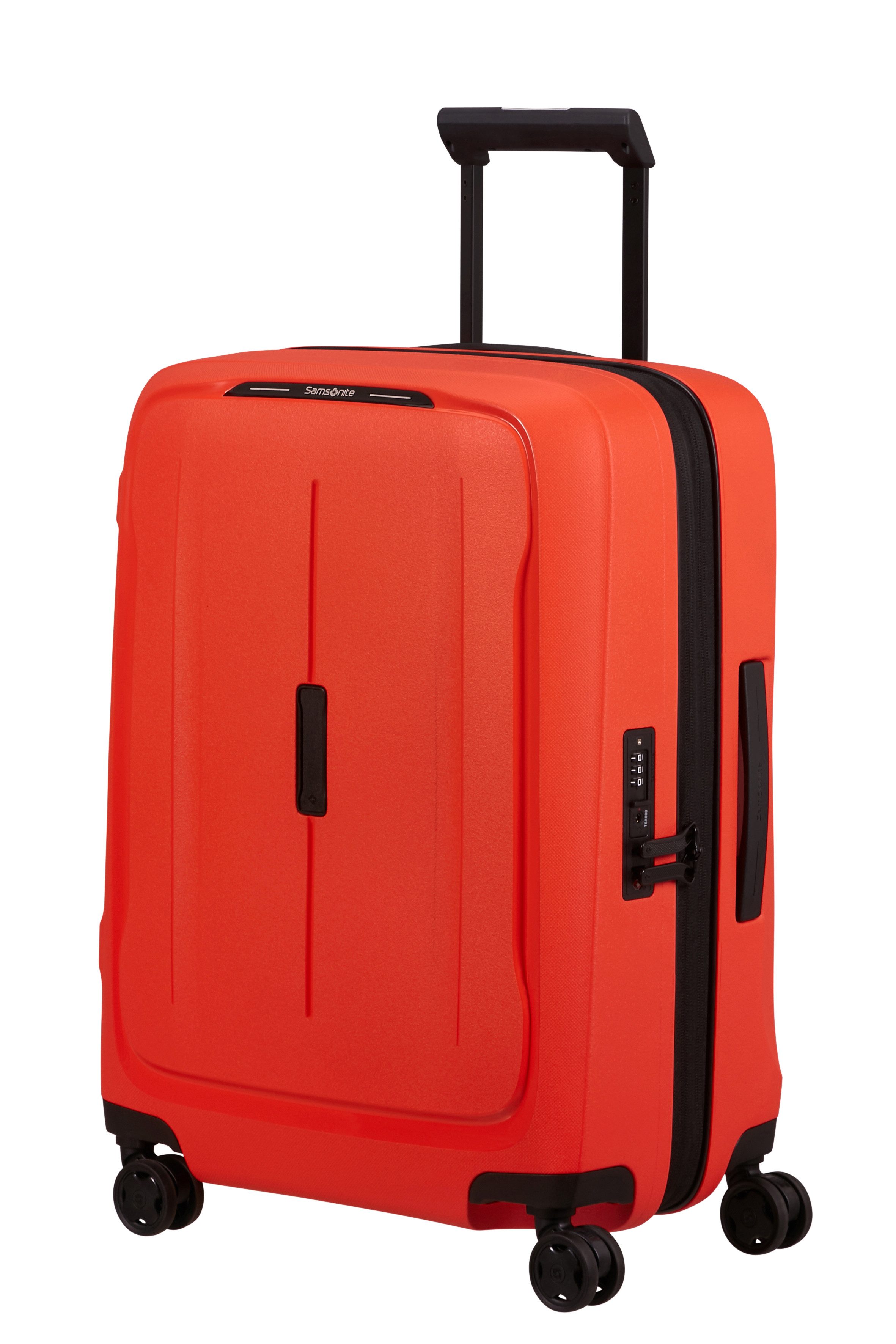 Samsonite Hartschalen-Trolley ESSENS ZIP, 4 Rollen, aus Polypropylen, mit Volumenerweiterung