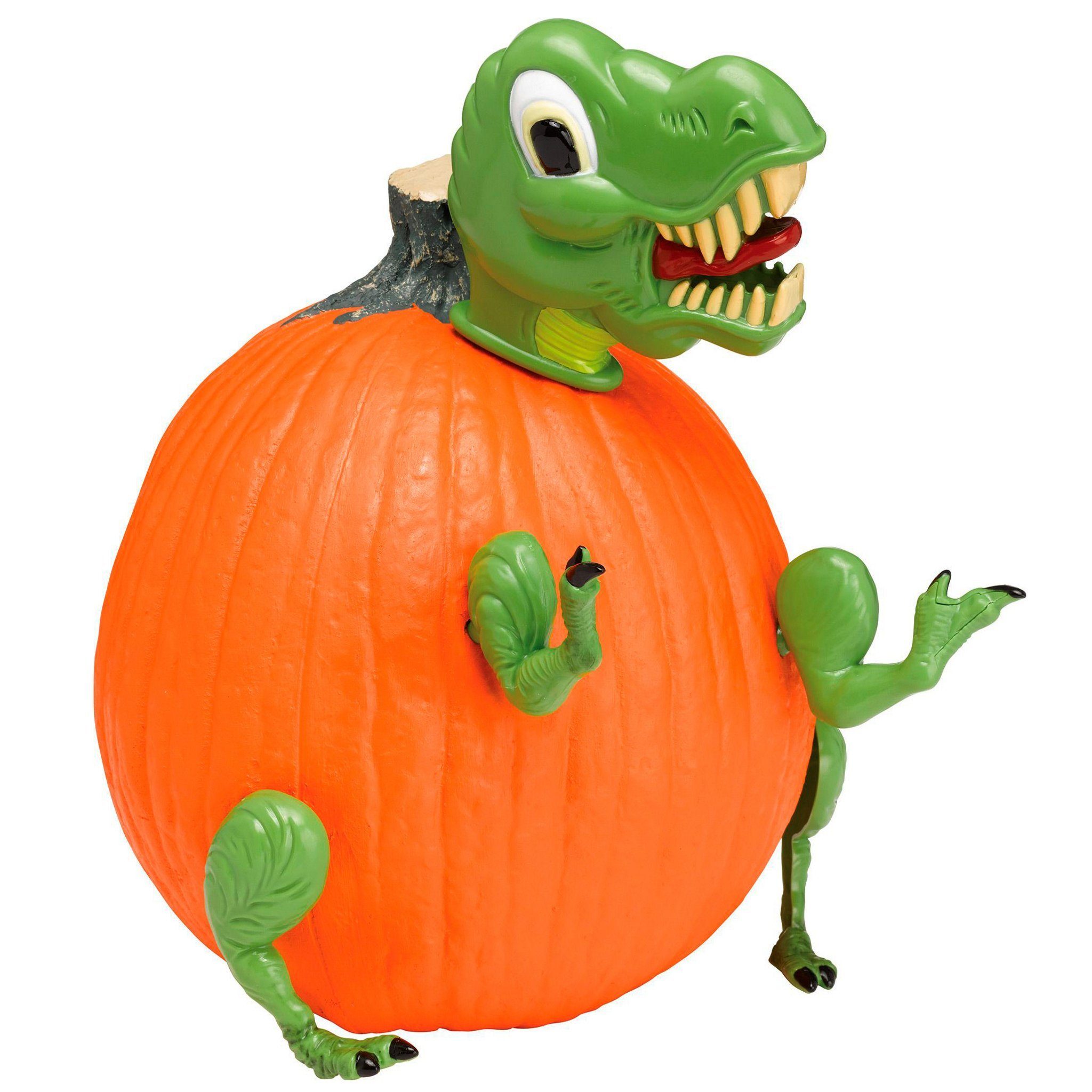 Dekoobjekt Fun Dinosaurier Halloween-Kürbis World für