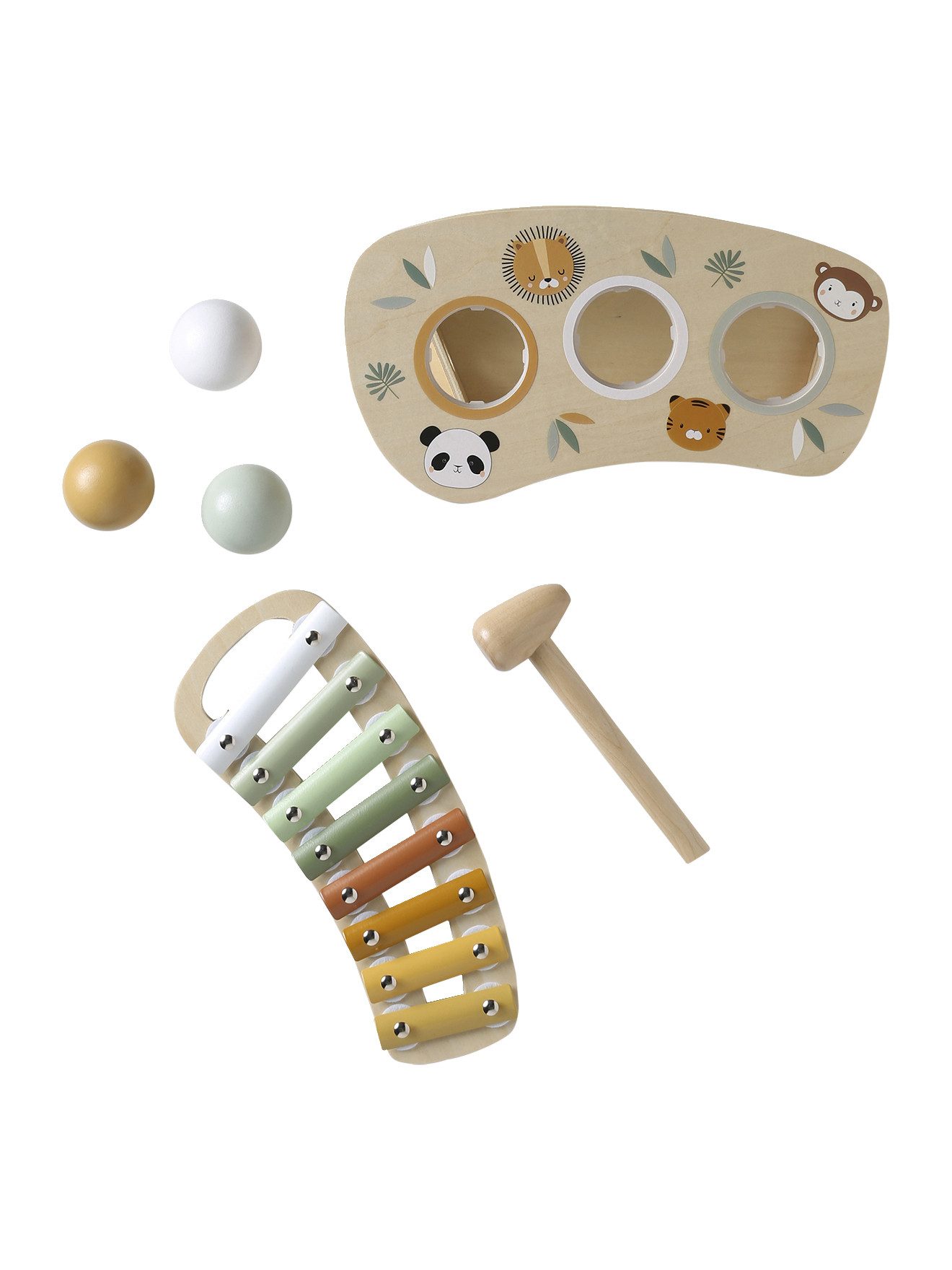 vertbaudet Spielzeug-Musikinstrument Kinder Xylophon, Holz FSC®, Musik