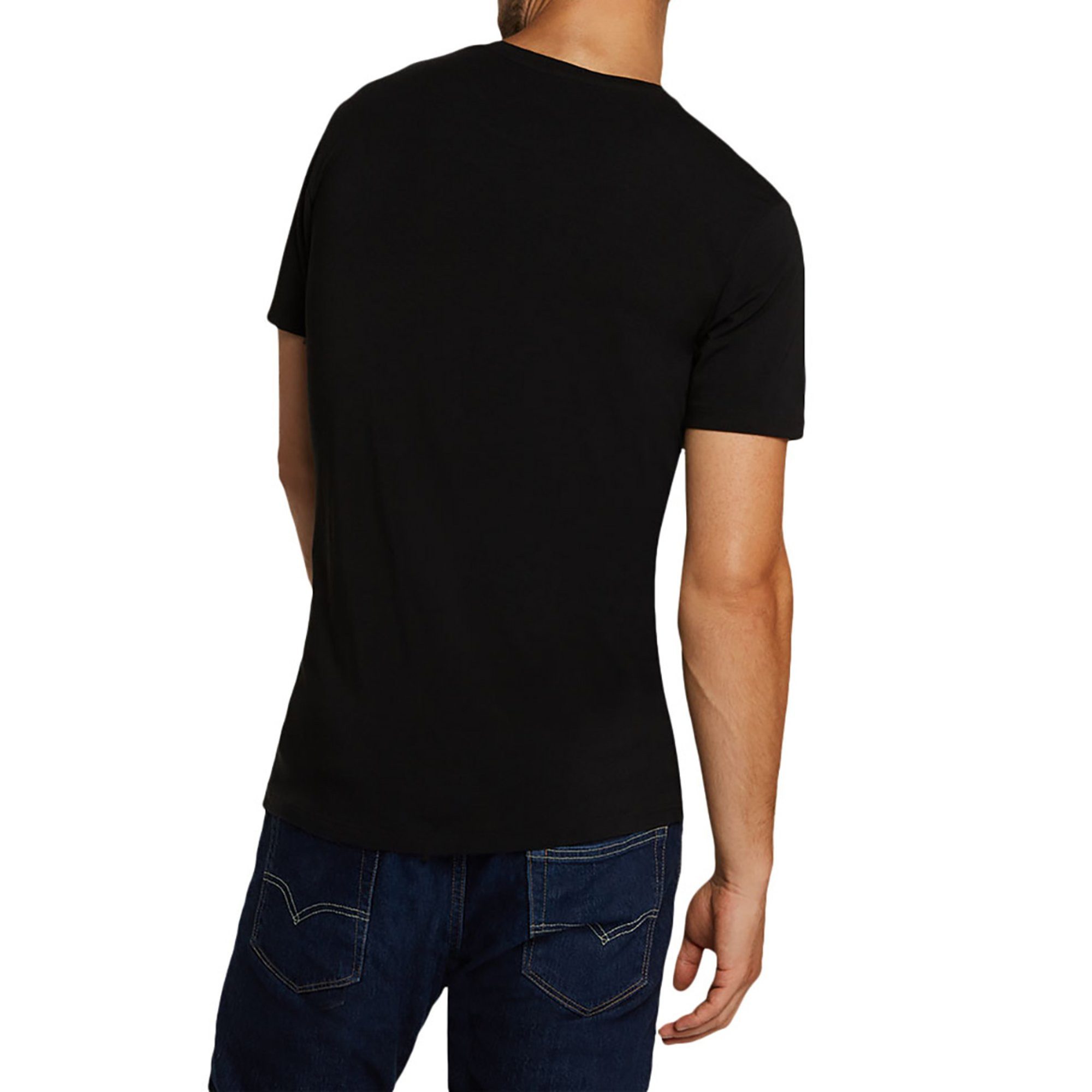 Bamboo basics T-Shirt Herren T-Shirt 2er Pack Viskose RUBEN (Packung, 2er Pack)