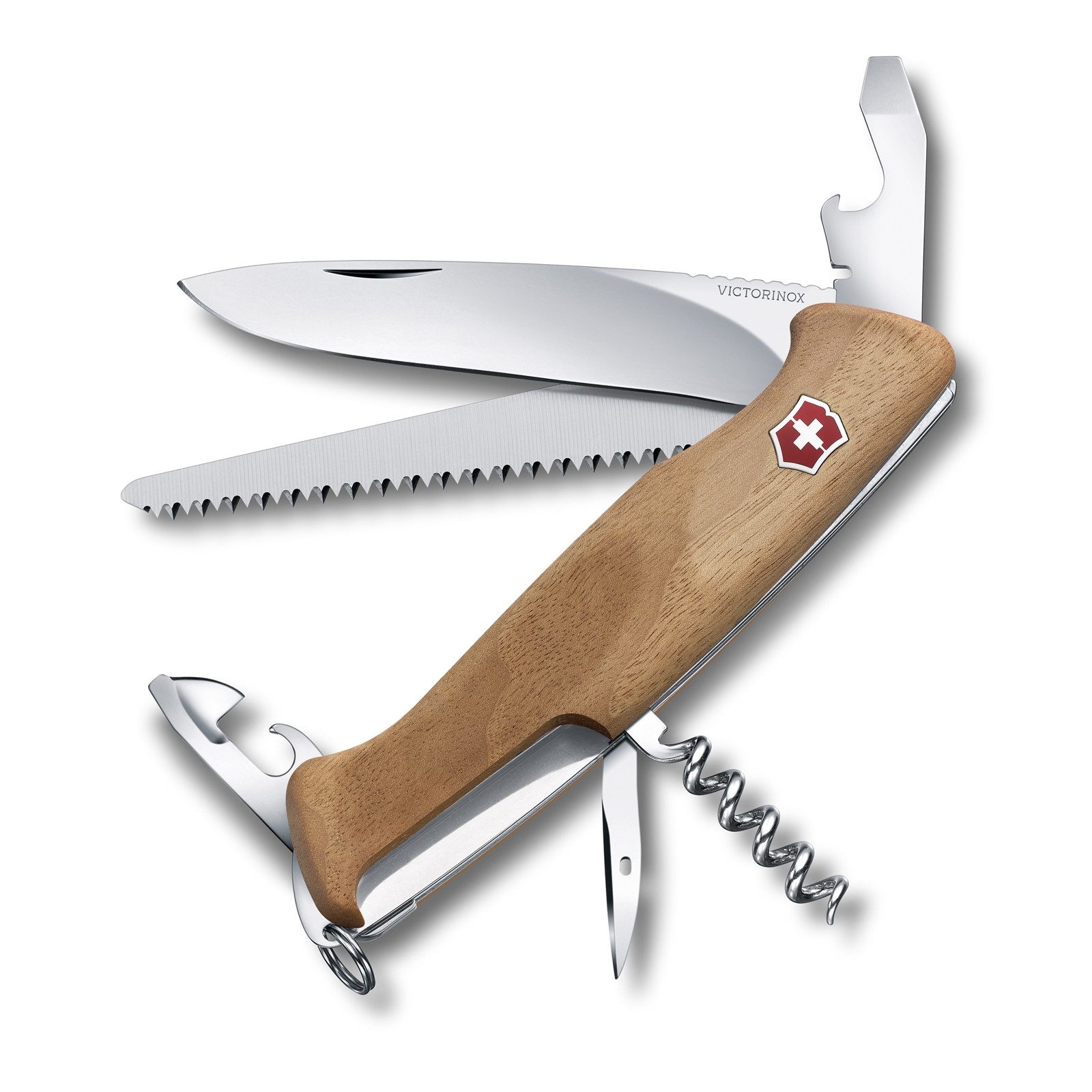 Victorinox Multi-Tool Taschenmesser Ranger 55 Wood, Stück, 1 Taschenmesser