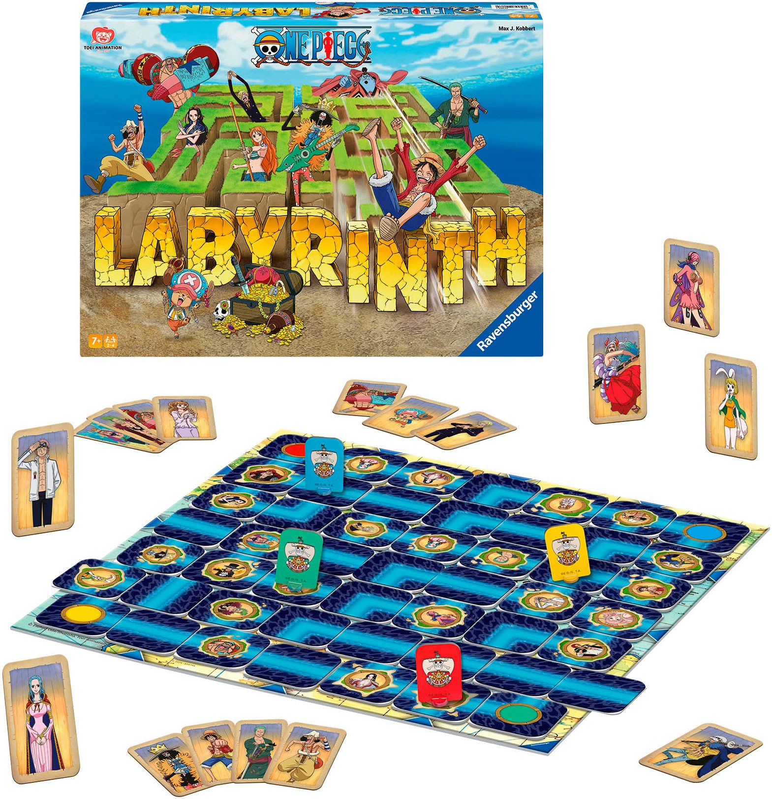 Ravensburger Spiel One Piece Labyrinth, Made in Europe