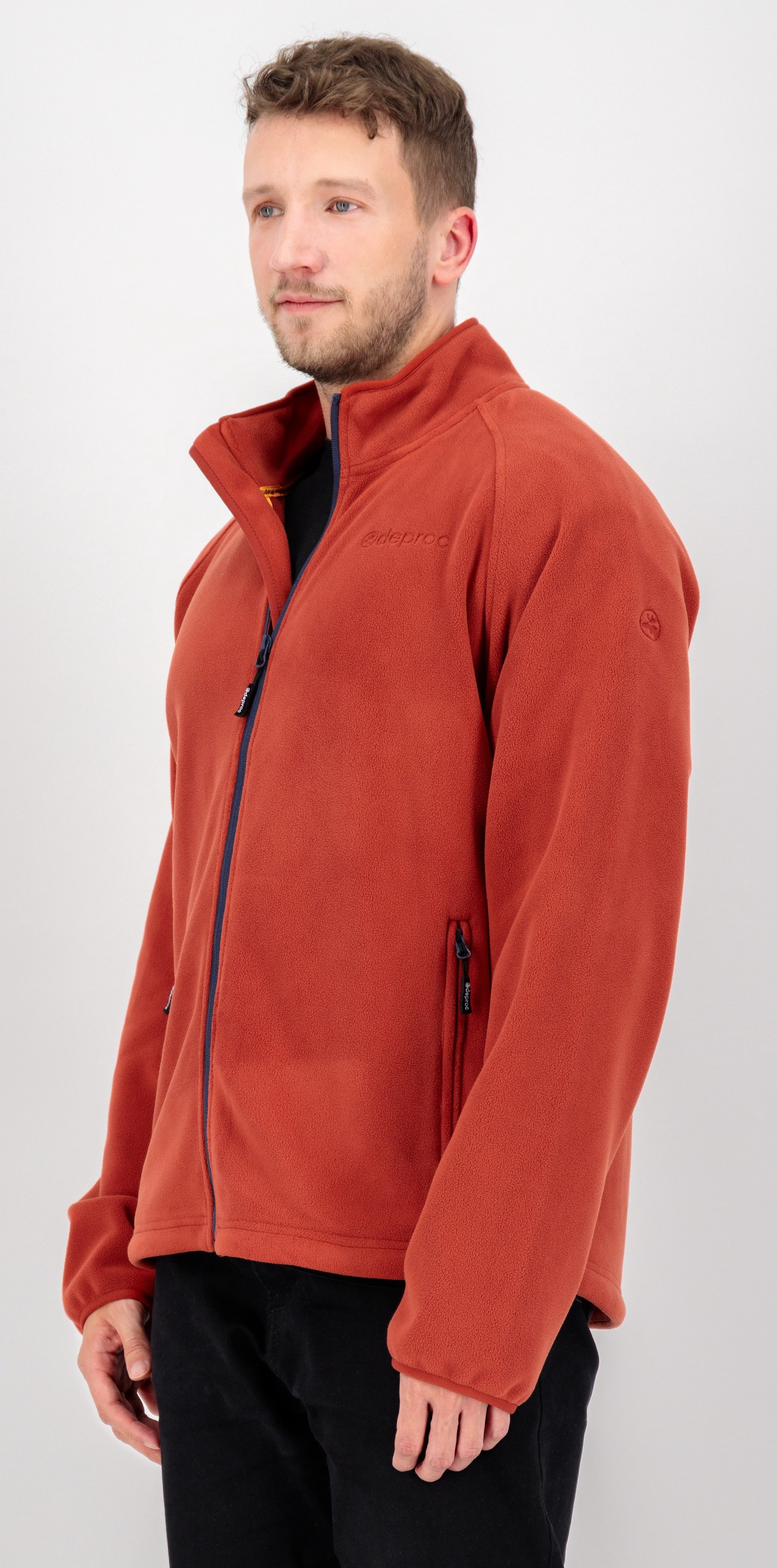 DEPROC Active Strickfleecejacke WAWA BAY Mid-Layer Strickfleece auch in großen Größen erhältlich