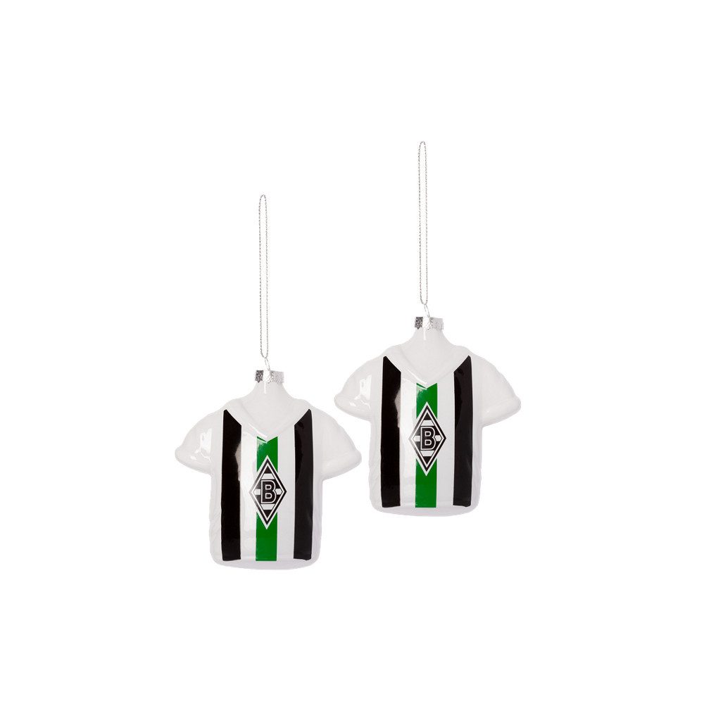 Borussia Mönchengladbach Christbaumschmuck Borussia M'Gladbach Christbaumkugeln Retro 2er