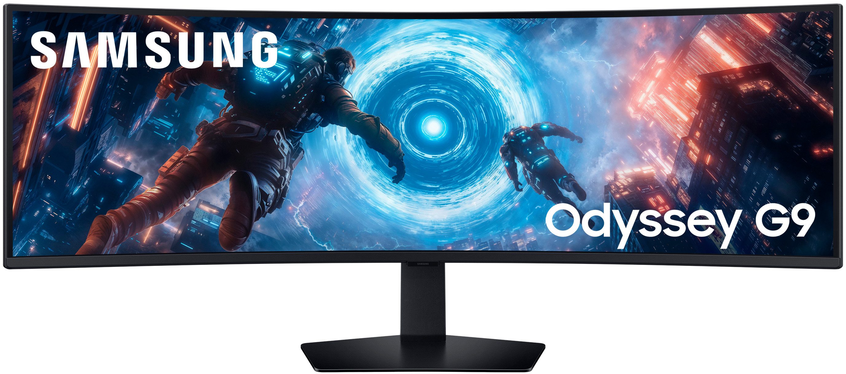 Samsung S49FG916EU Curved-Gaming-Monitor (123 cm/49 ", 5120 x 1440 px, DQHD, 1 ms Reaktionszeit, 144 Hz, VA LED)