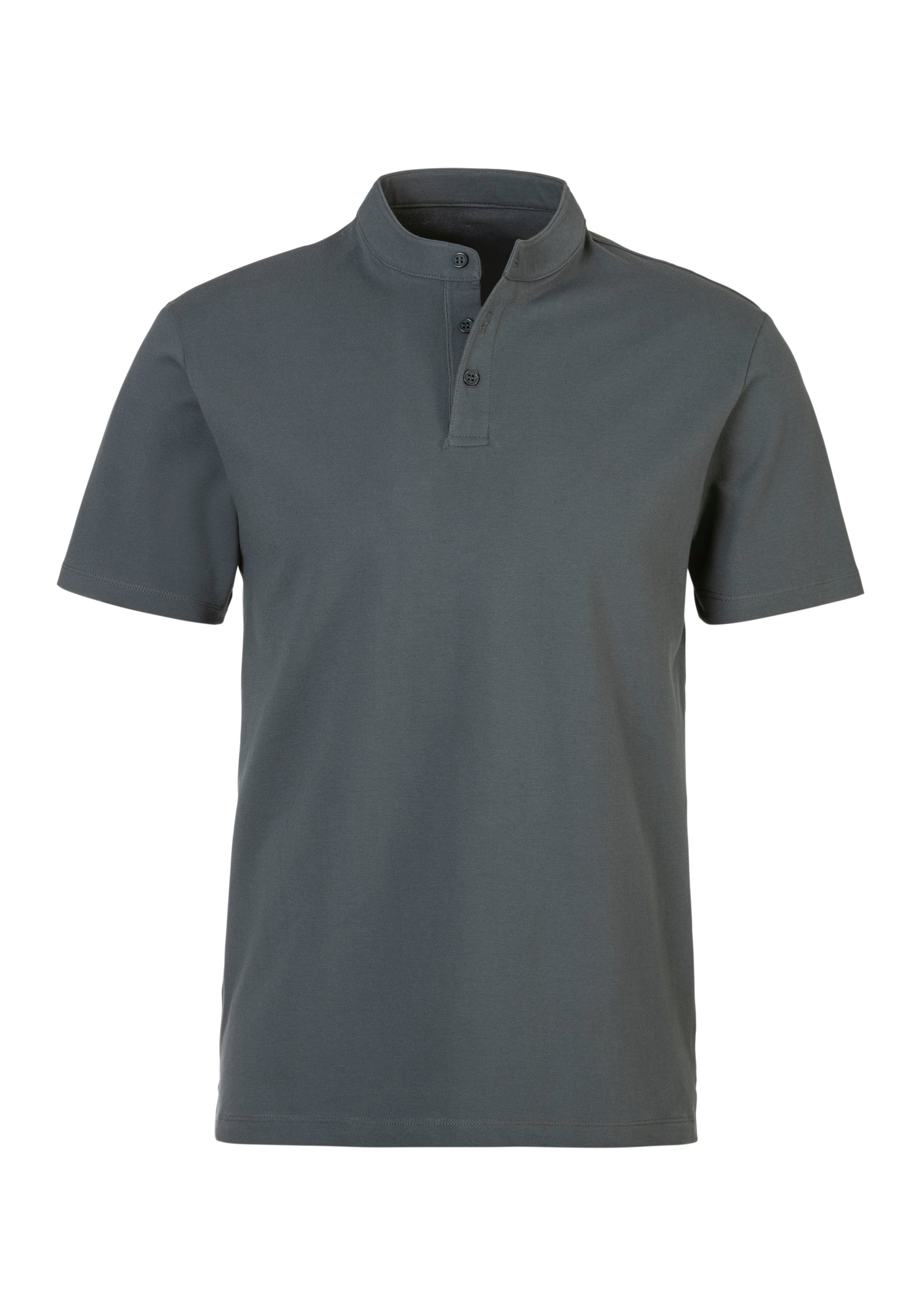 John Devin Poloshirt mit Stehkragen, Regular-Fit, günstig online kaufen