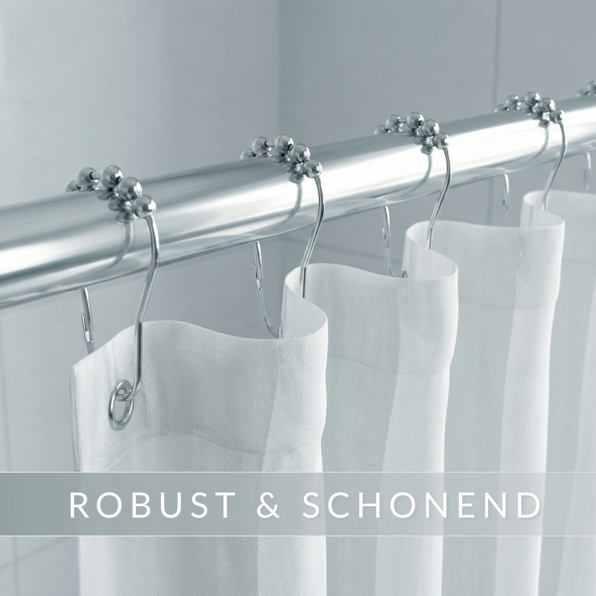 Libaro Duschvorhang stange Duschstange L-Form U-Form Duschvorhangstange und günstig online kaufen